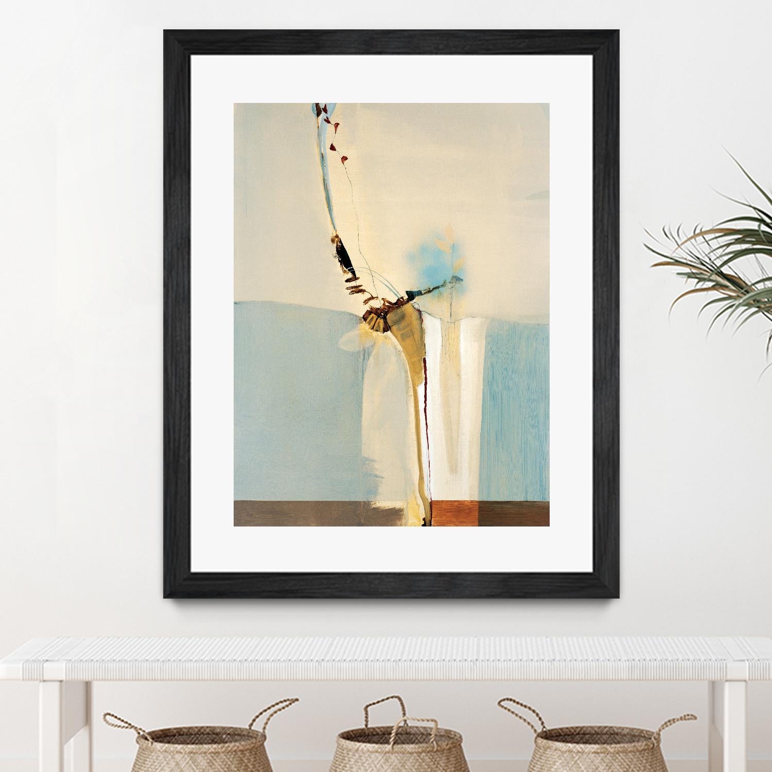 Light Fast II by Sarah Stockstill on GIANT ART - blue abstract