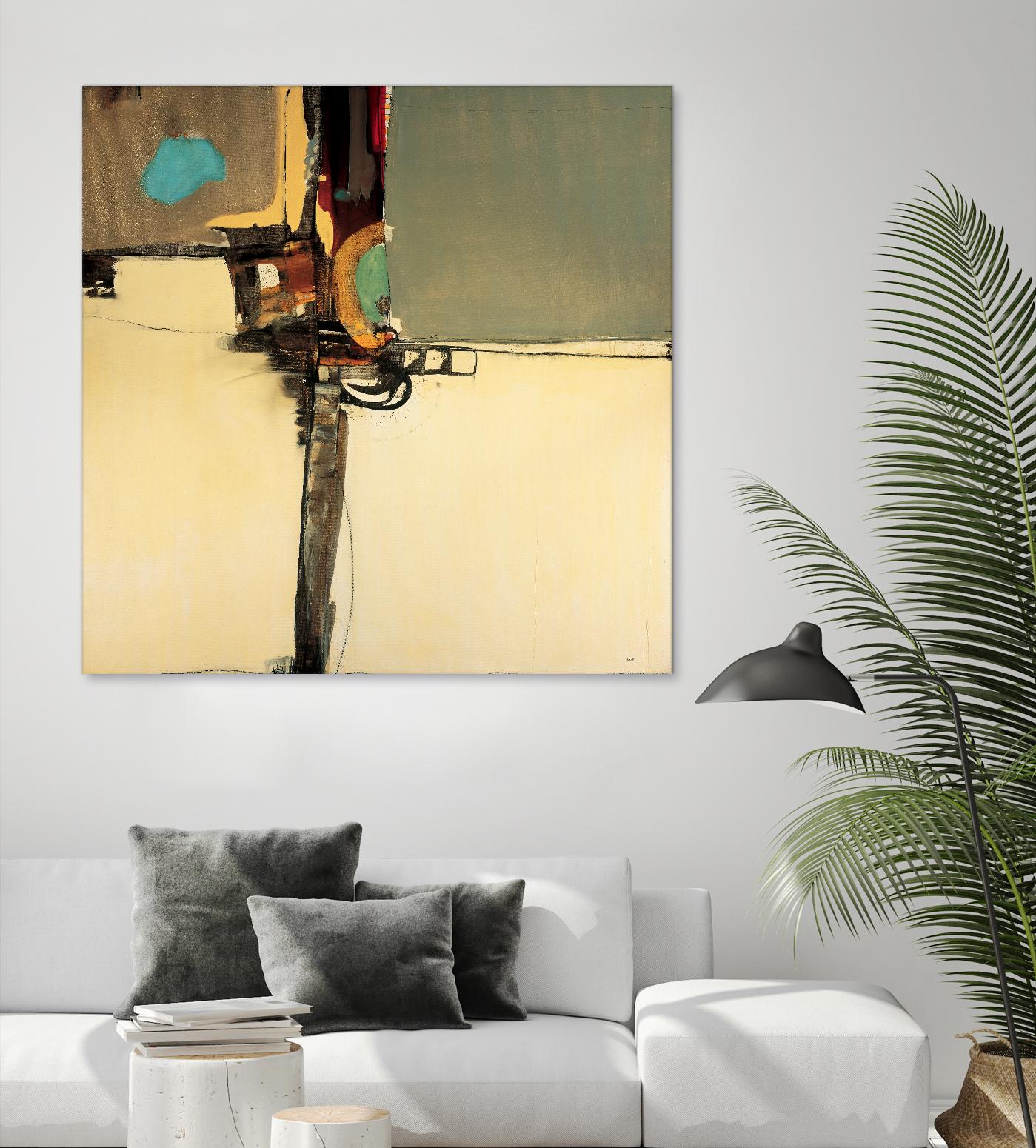 Watchtower by Sarah Stockstill on GIANT ART - grey abstract