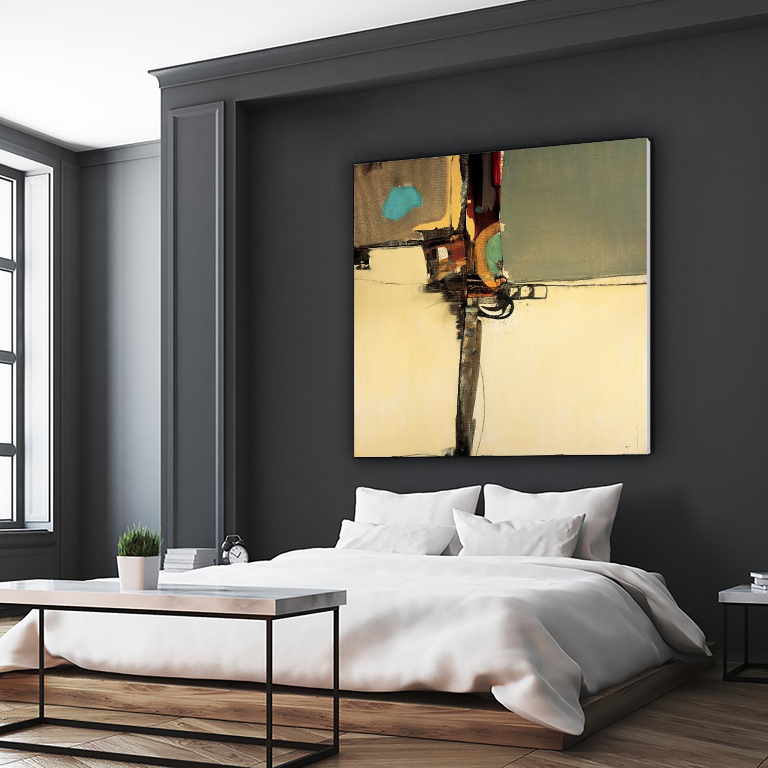 Watchtower by Sarah Stockstill on GIANT ART - grey abstract