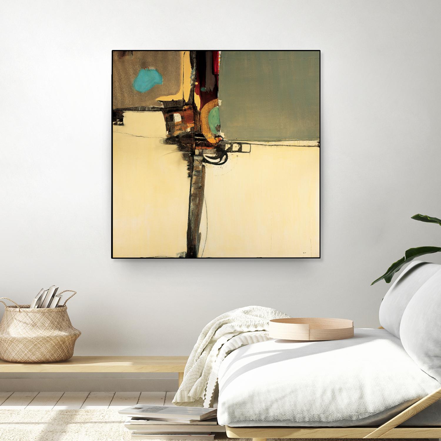 Watchtower by Sarah Stockstill on GIANT ART - grey abstract