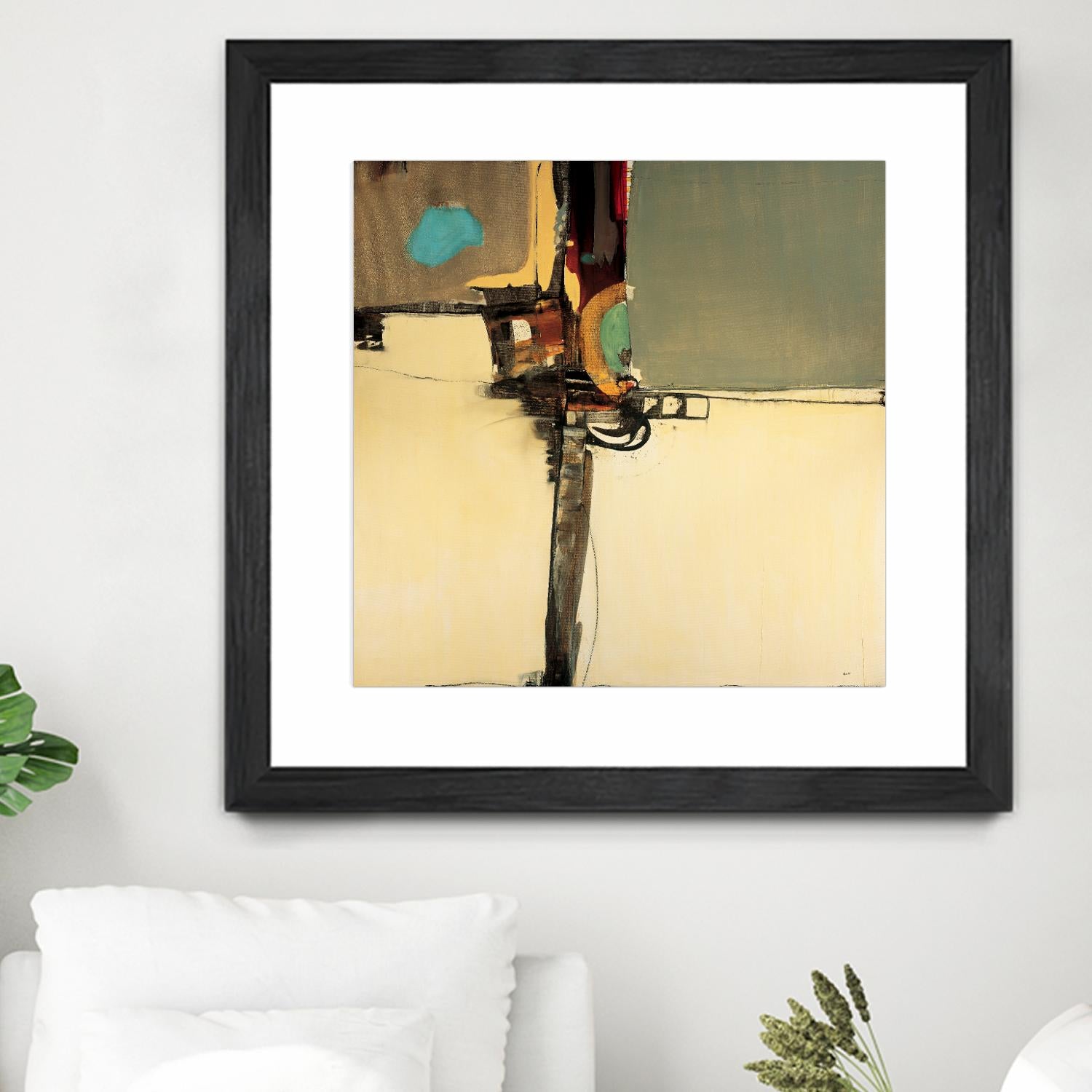 Watchtower by Sarah Stockstill on GIANT ART - grey abstract