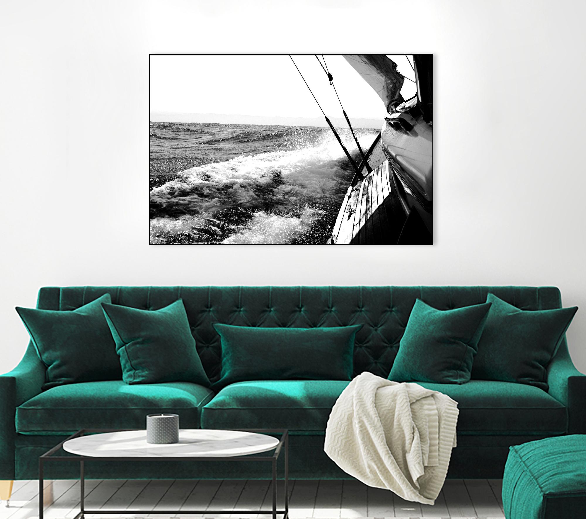 Sailing Mist by Kyle on GIANT ART - white nautical