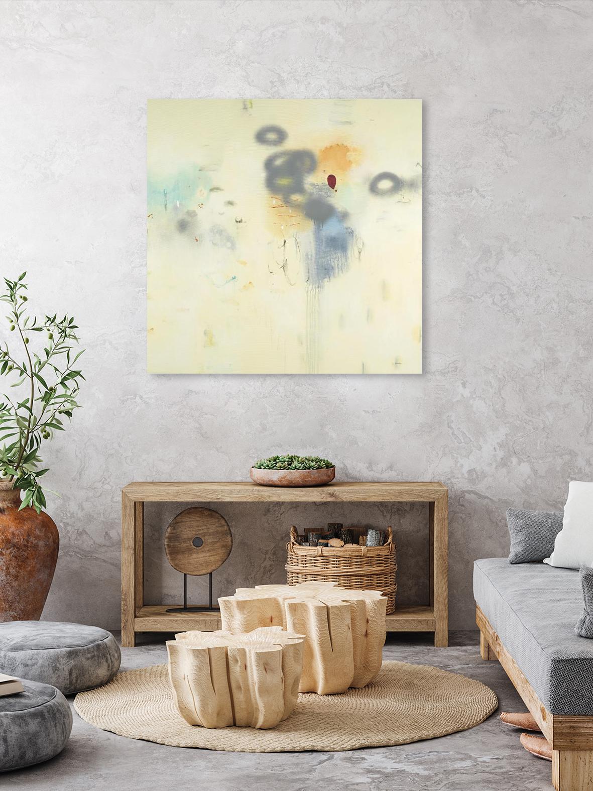 Simple Life by L. Baines on GIANT ART - grey abstract