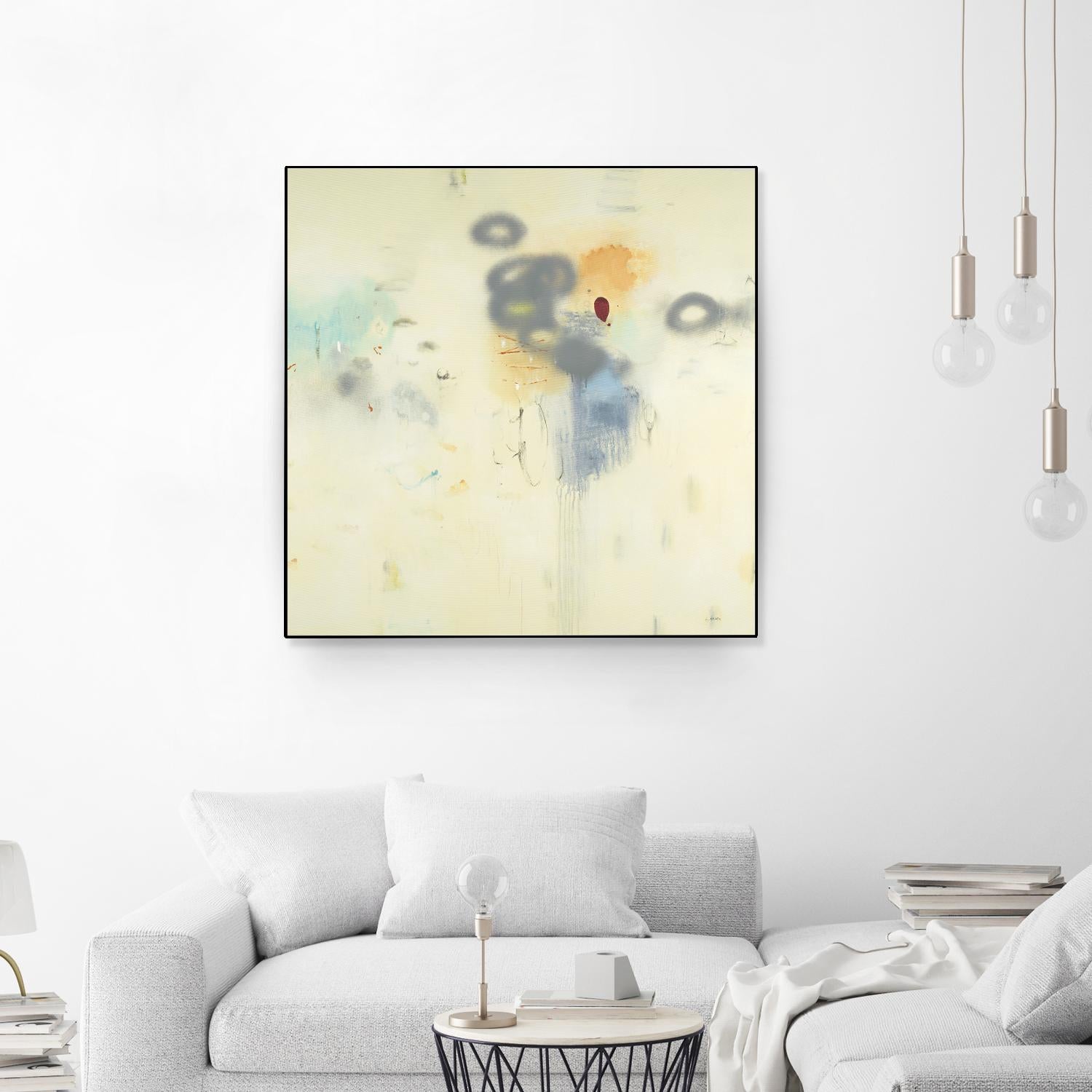 Simple Life by L. Baines on GIANT ART - grey abstract