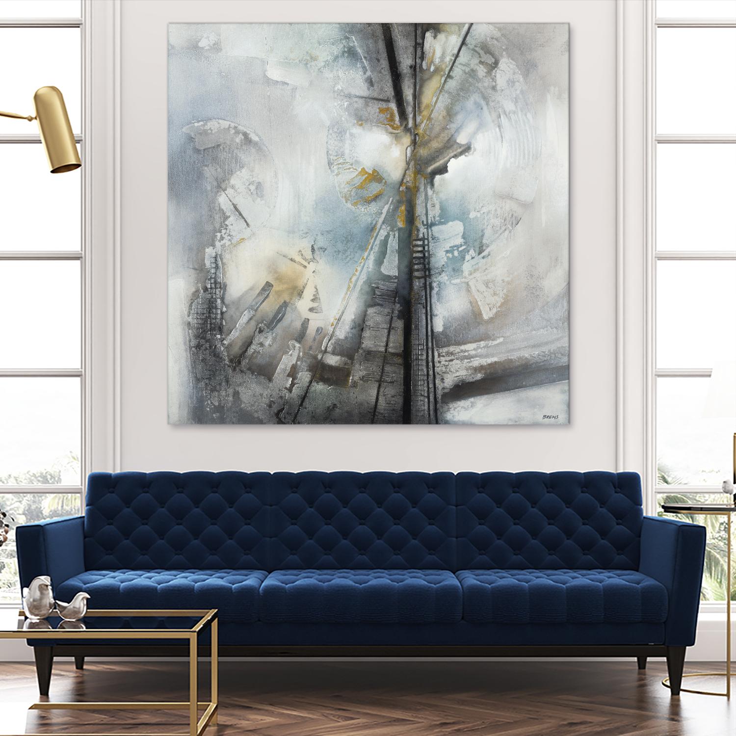 Turbine by Scott Brems on GIANT ART - neutrals abstract