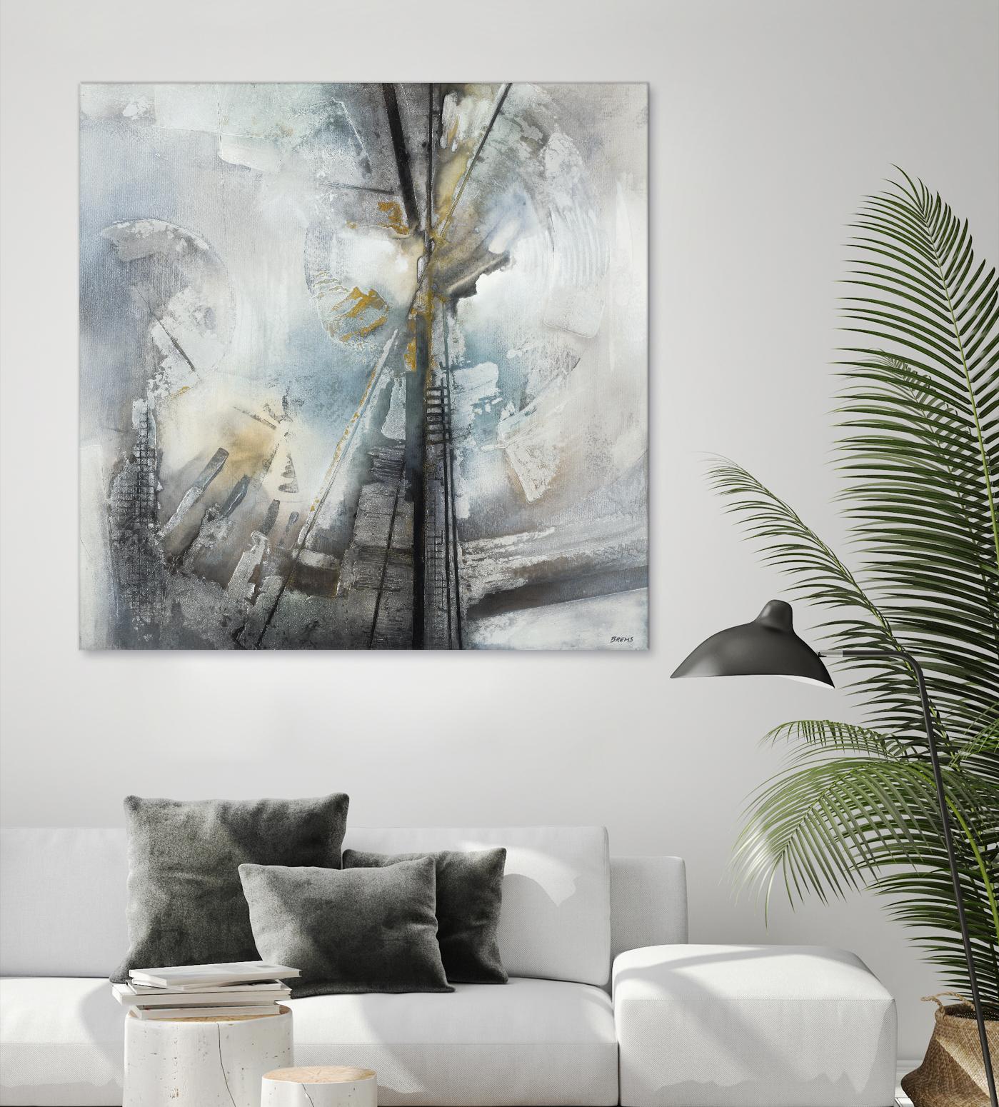 Turbine by Scott Brems on GIANT ART - neutrals abstract