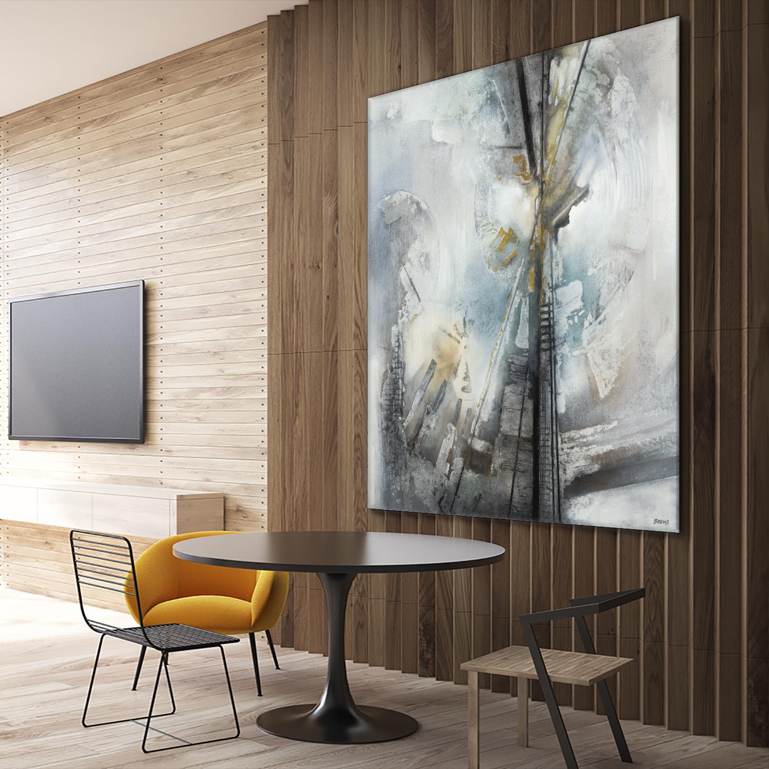 Turbine by Scott Brems on GIANT ART - neutrals abstract