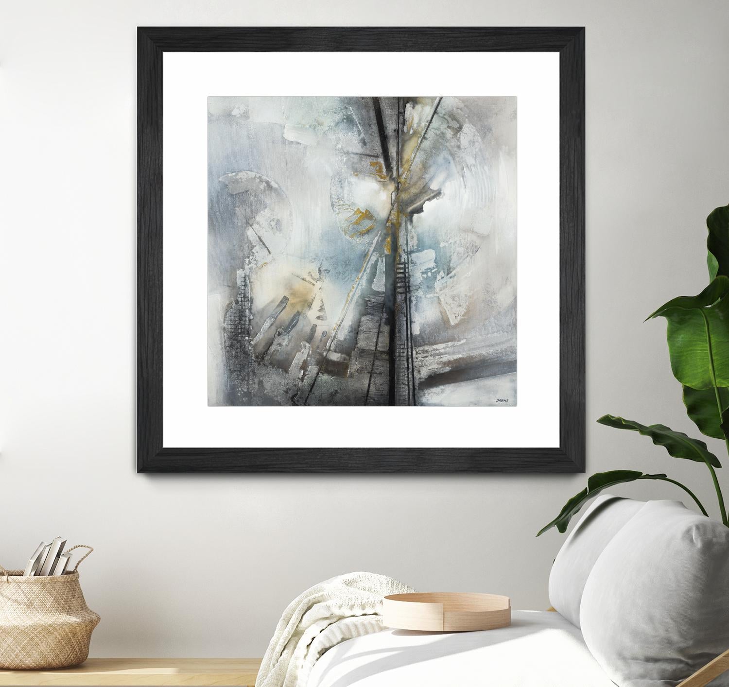 Turbine by Scott Brems on GIANT ART - neutrals abstract