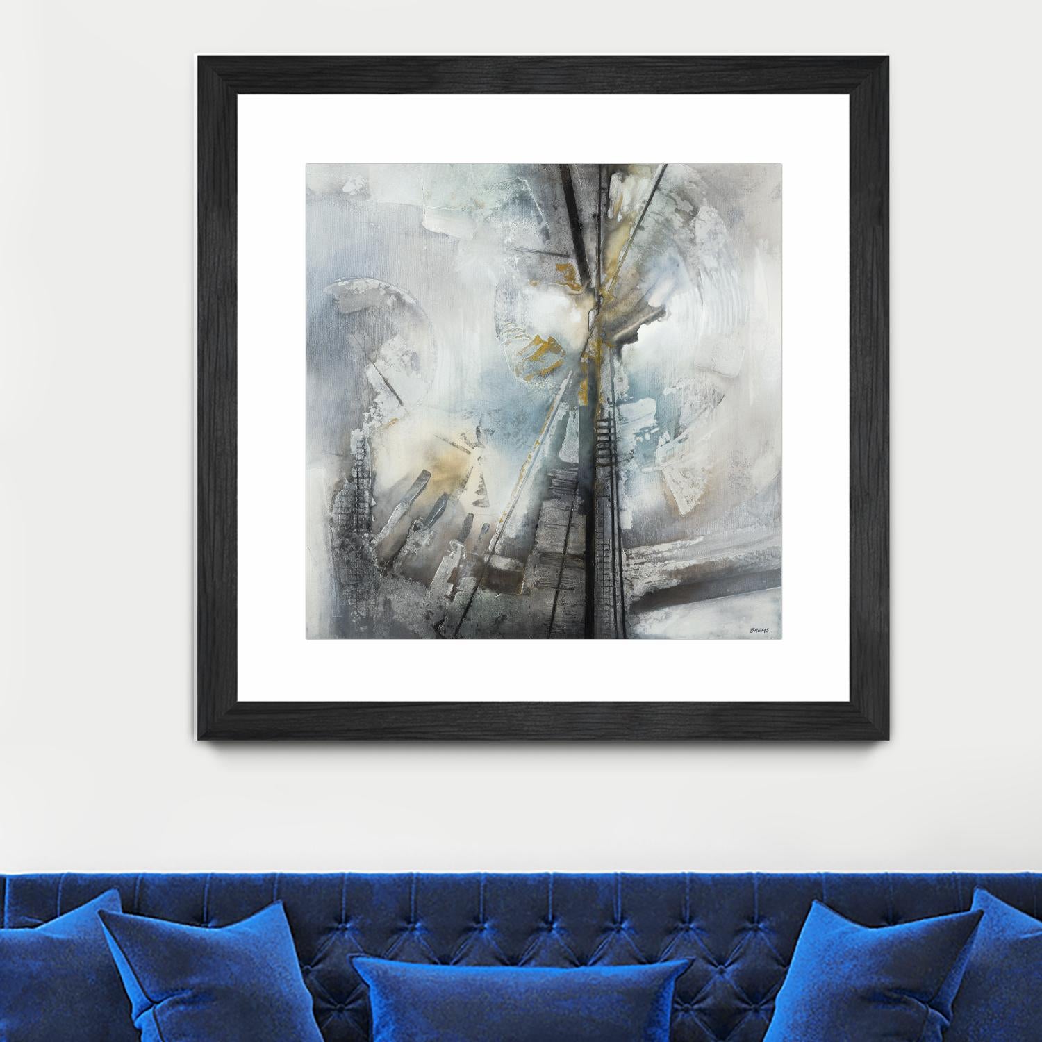 Turbine by Scott Brems on GIANT ART - neutrals abstract