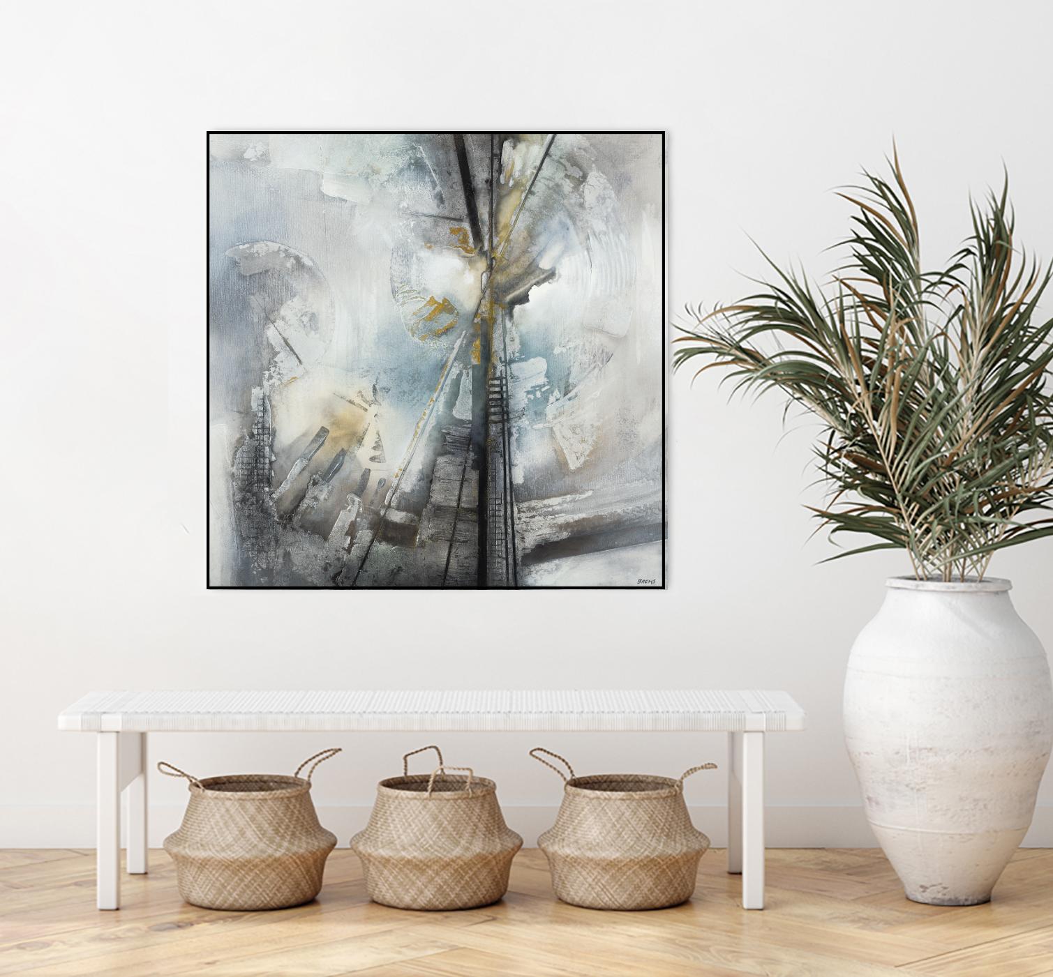Turbine by Scott Brems on GIANT ART - neutrals abstract