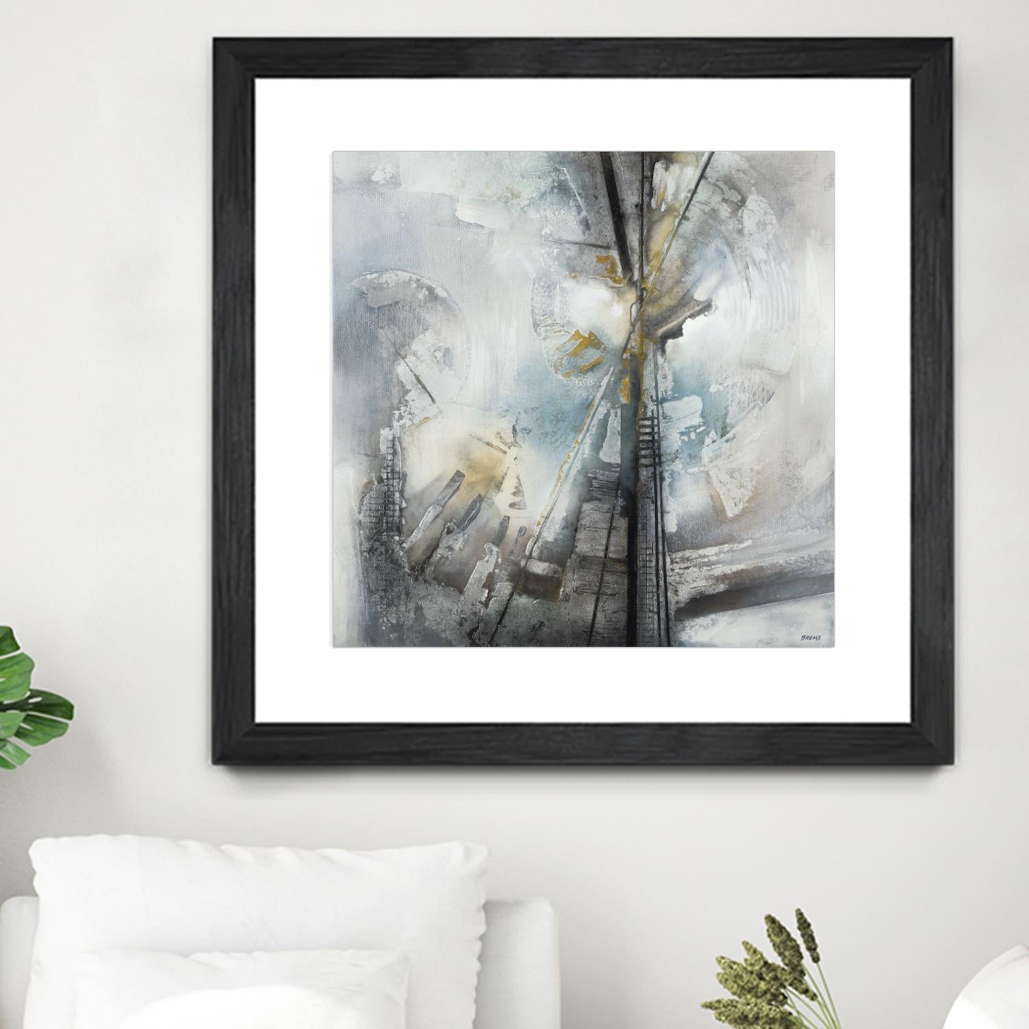 Turbine by Scott Brems on GIANT ART - neutrals abstract