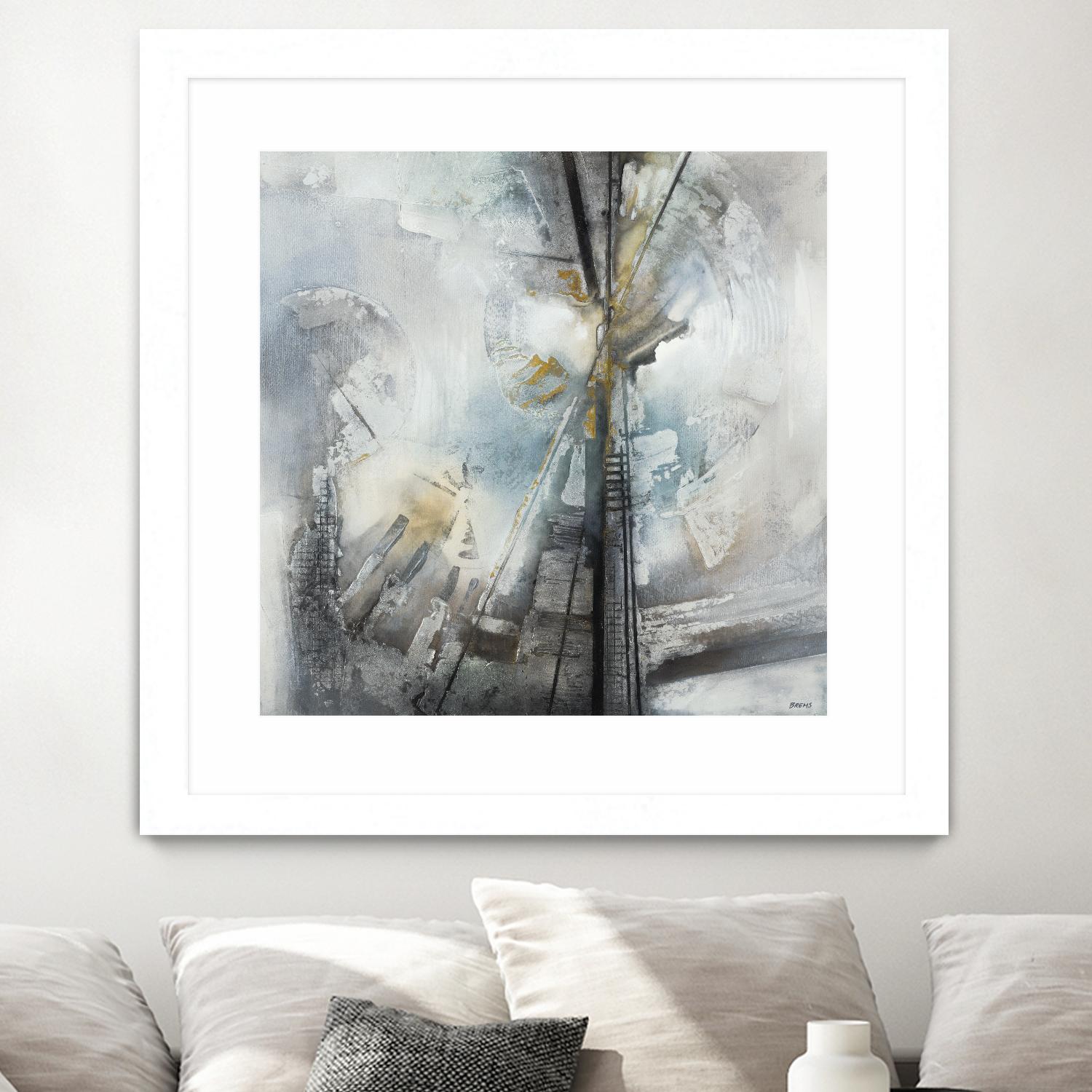 Turbine by Scott Brems on GIANT ART - neutrals abstract