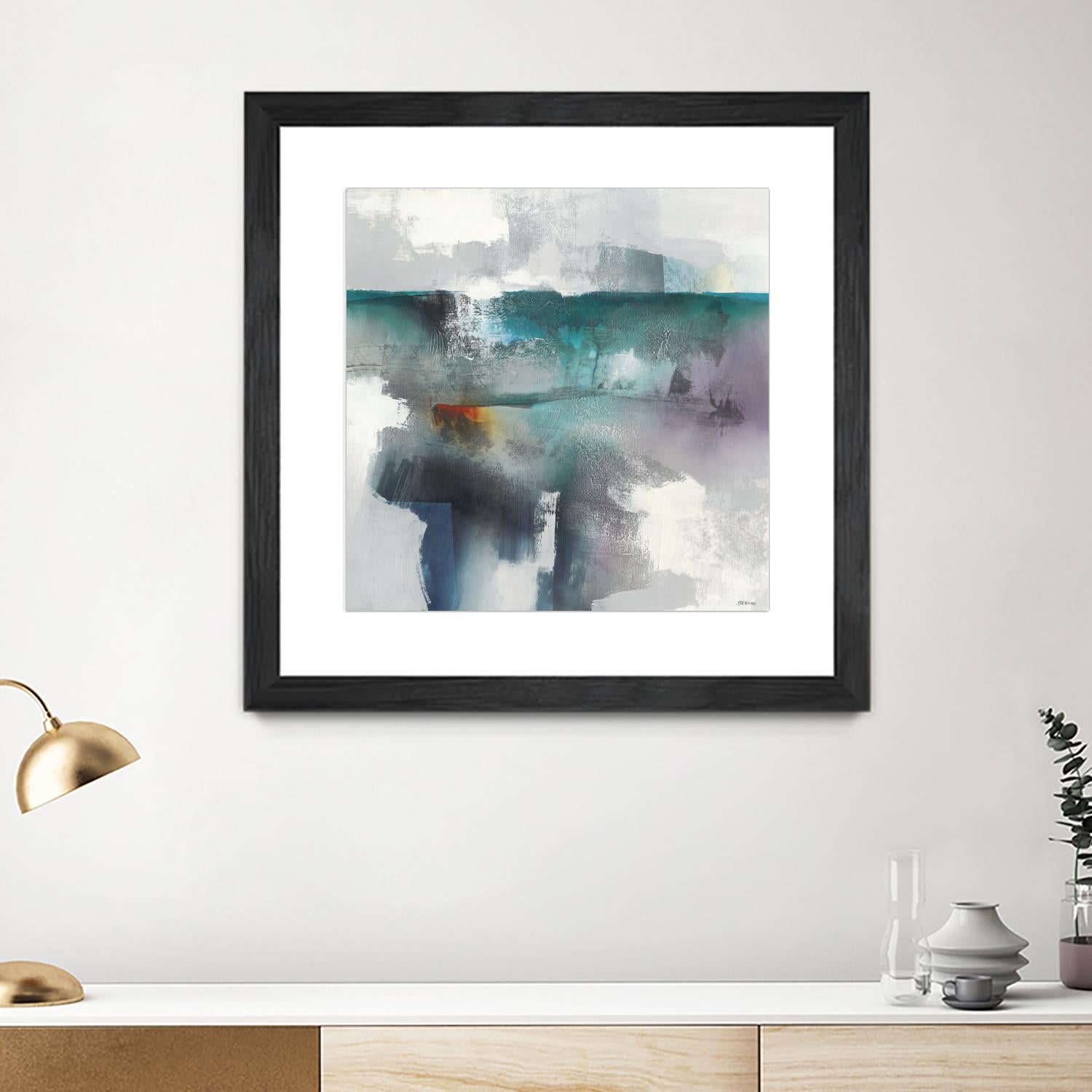 Subsurface I by Scott Brems on GIANT ART - blues organic shapes