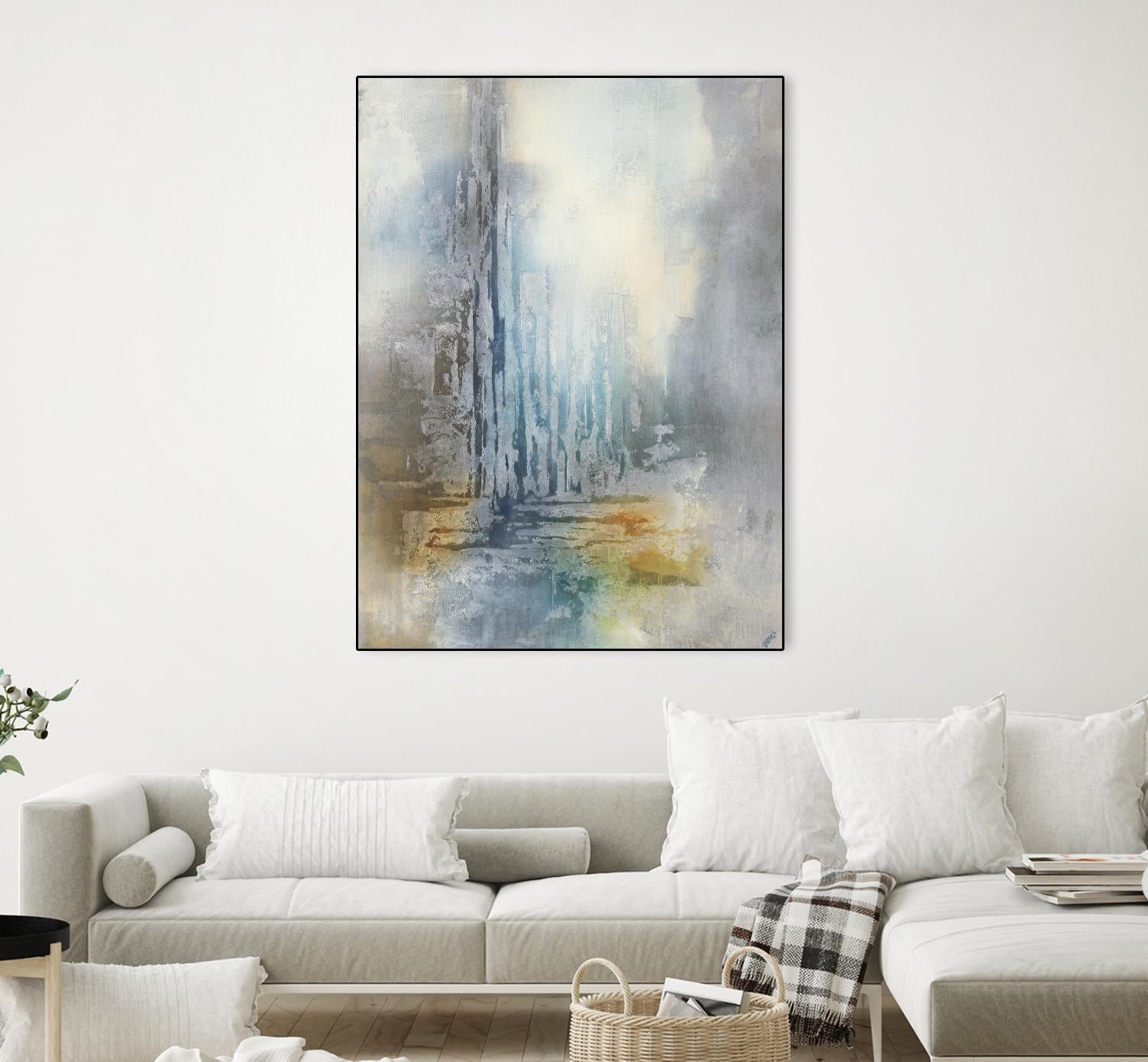 Rising Atmosphere by Scott Brems on GIANT ART - blues abstract