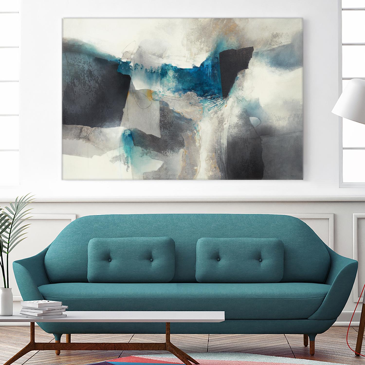 Blue Hydro by Scott Brems on GIANT ART - blues abstract