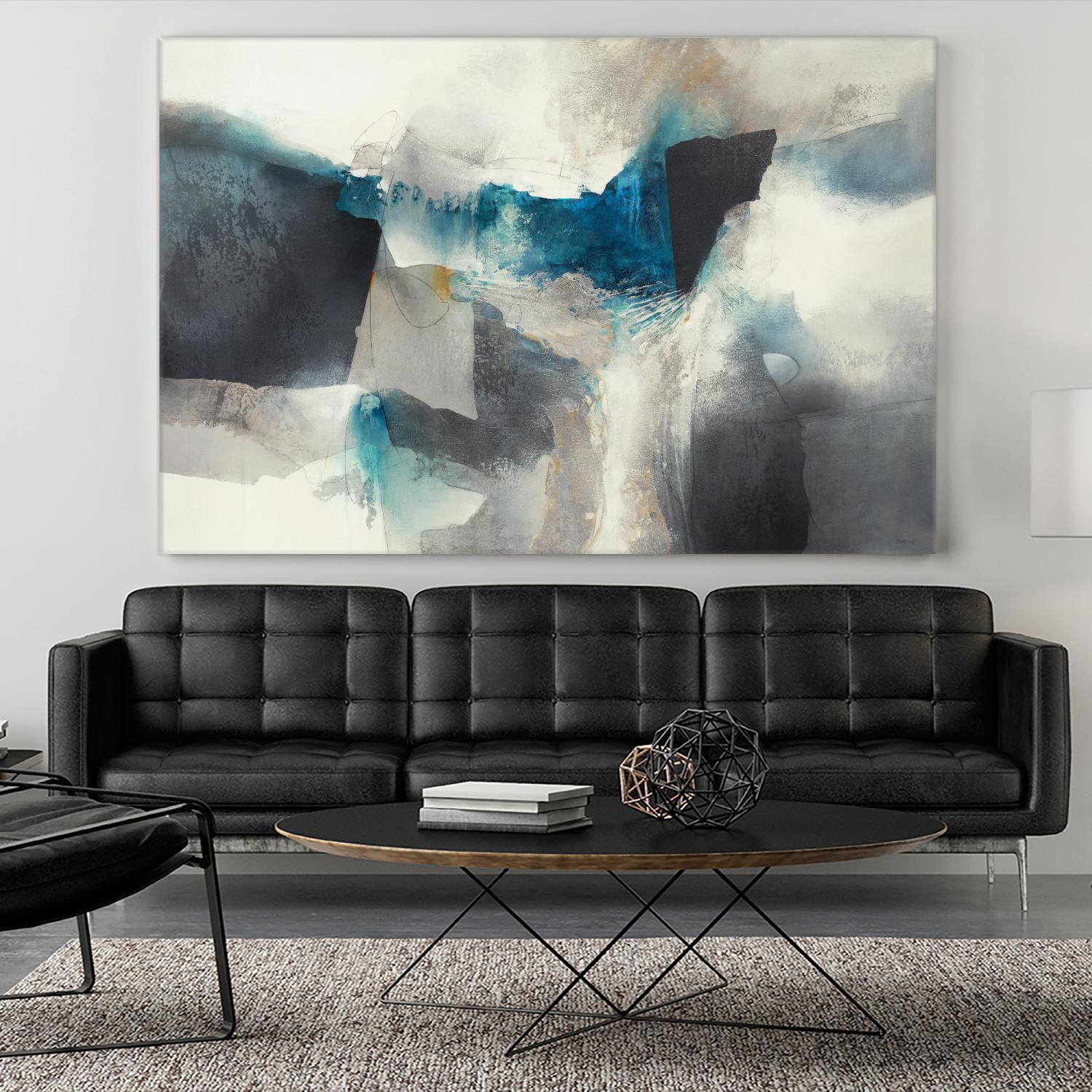 Blue Hydro by Scott Brems on GIANT ART - blues abstract