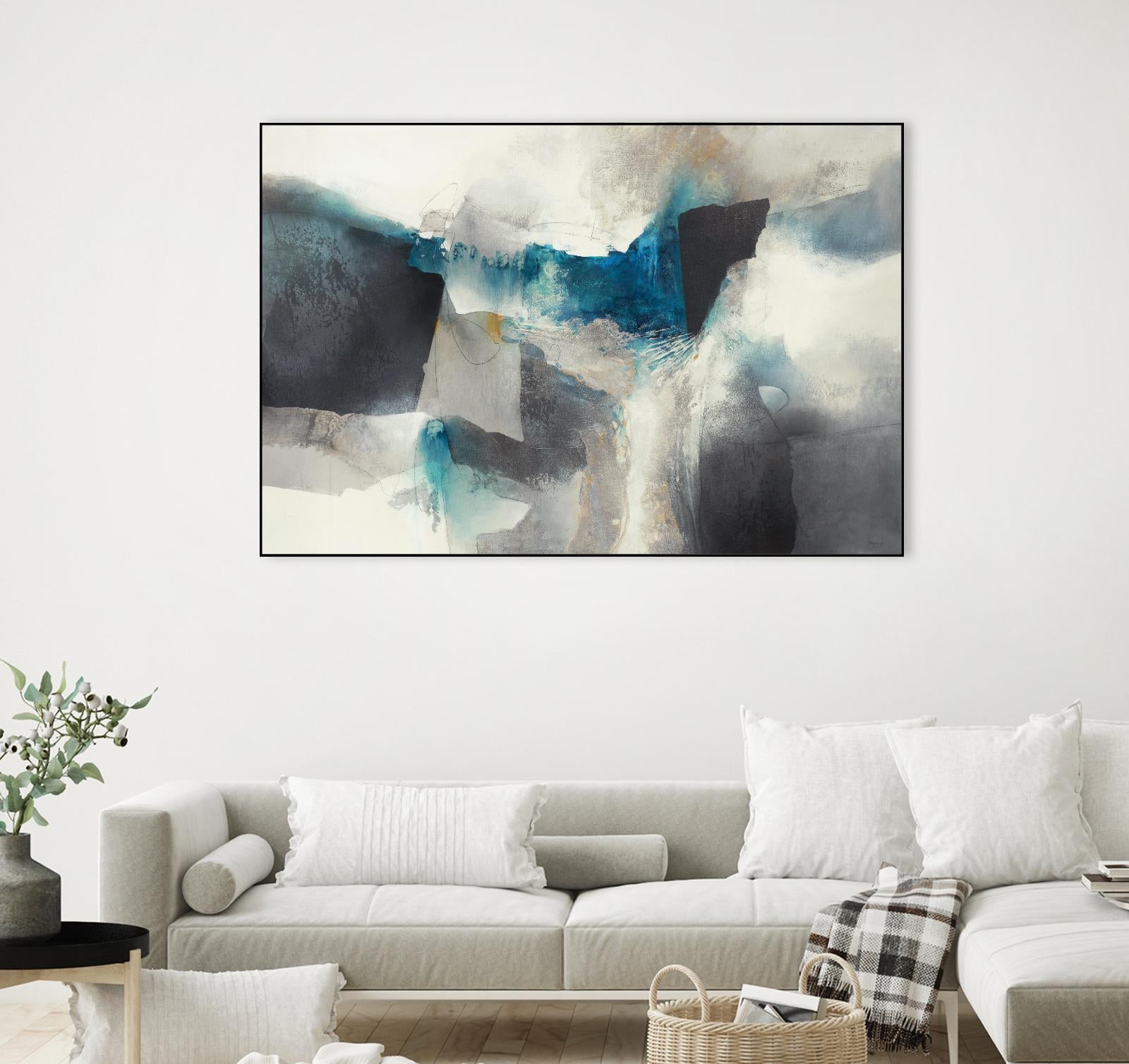 Blue Hydro by Scott Brems on GIANT ART - blues abstract