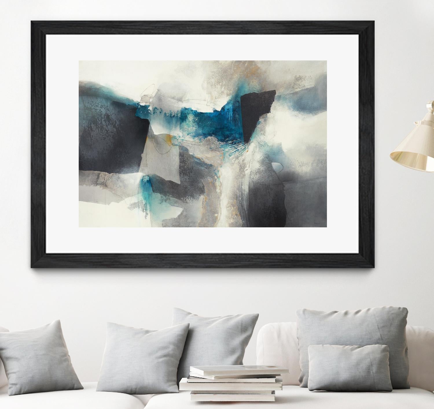 Blue Hydro by Scott Brems on GIANT ART - blues abstract