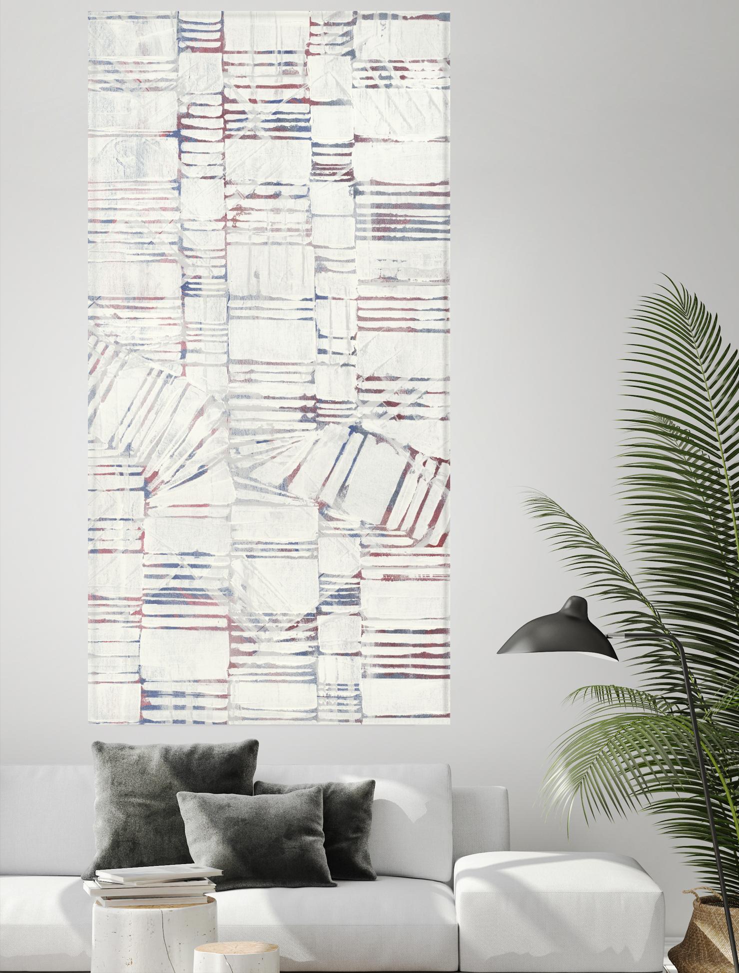 Intersection by John Burrows on GIANT ART - whites & creams geometric shapes