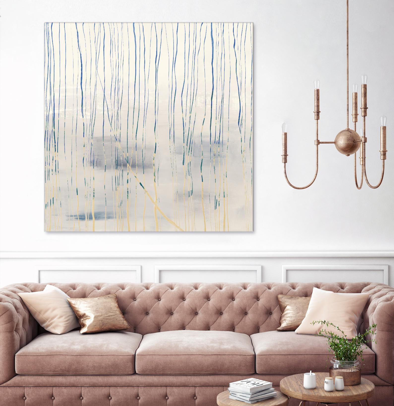 Outlier V4 by John Burrows on GIANT ART - blues abstract