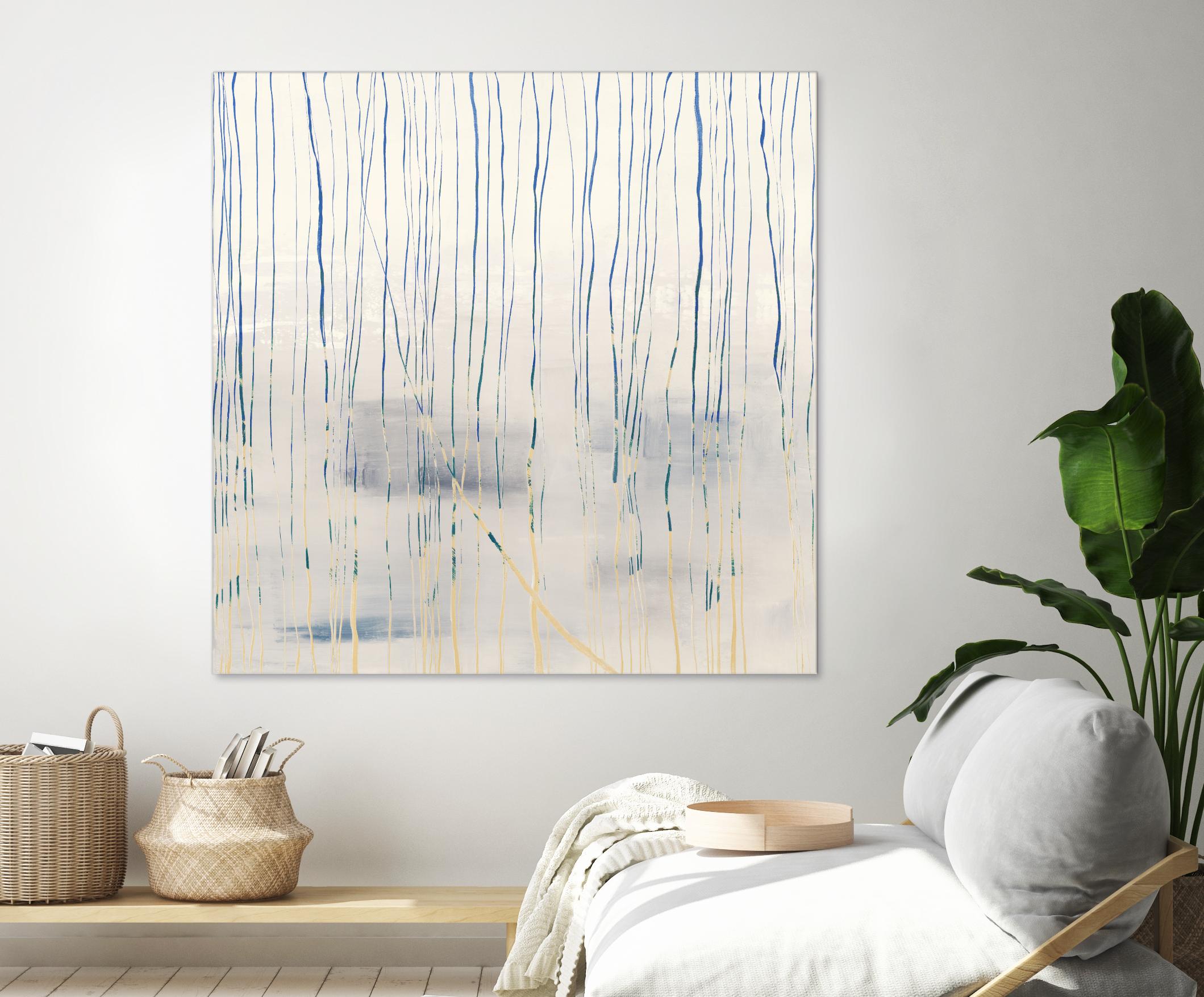 Outlier V4 by John Burrows on GIANT ART - blues abstract