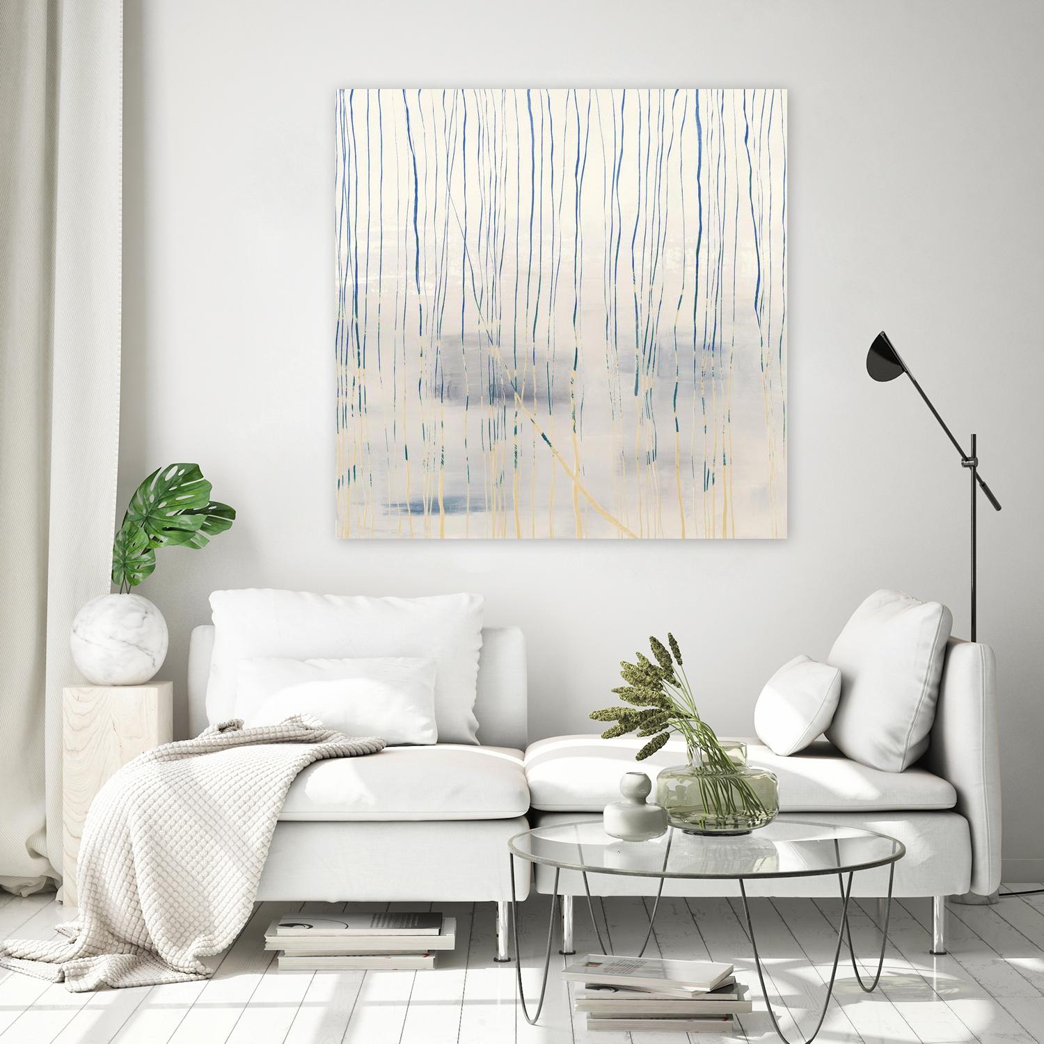 Outlier V4 by John Burrows on GIANT ART - blues abstract