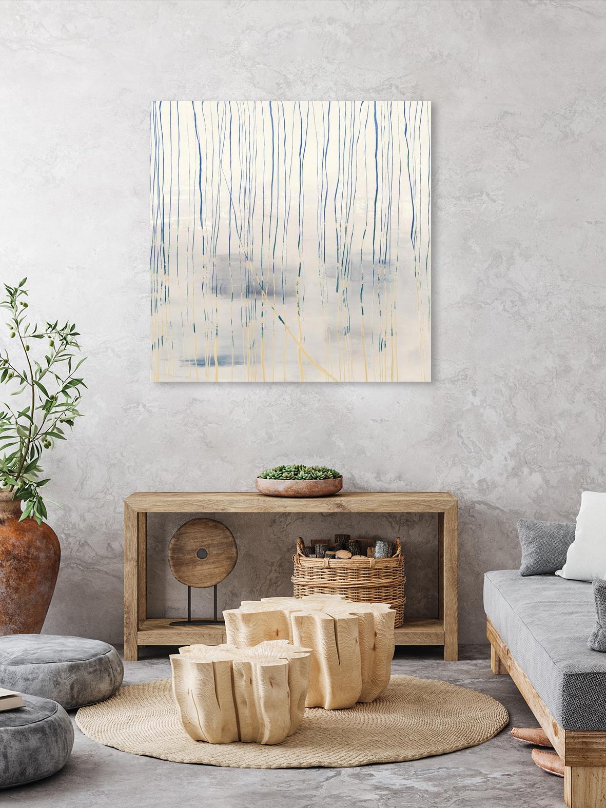 Outlier V4 by John Burrows on GIANT ART - blues abstract