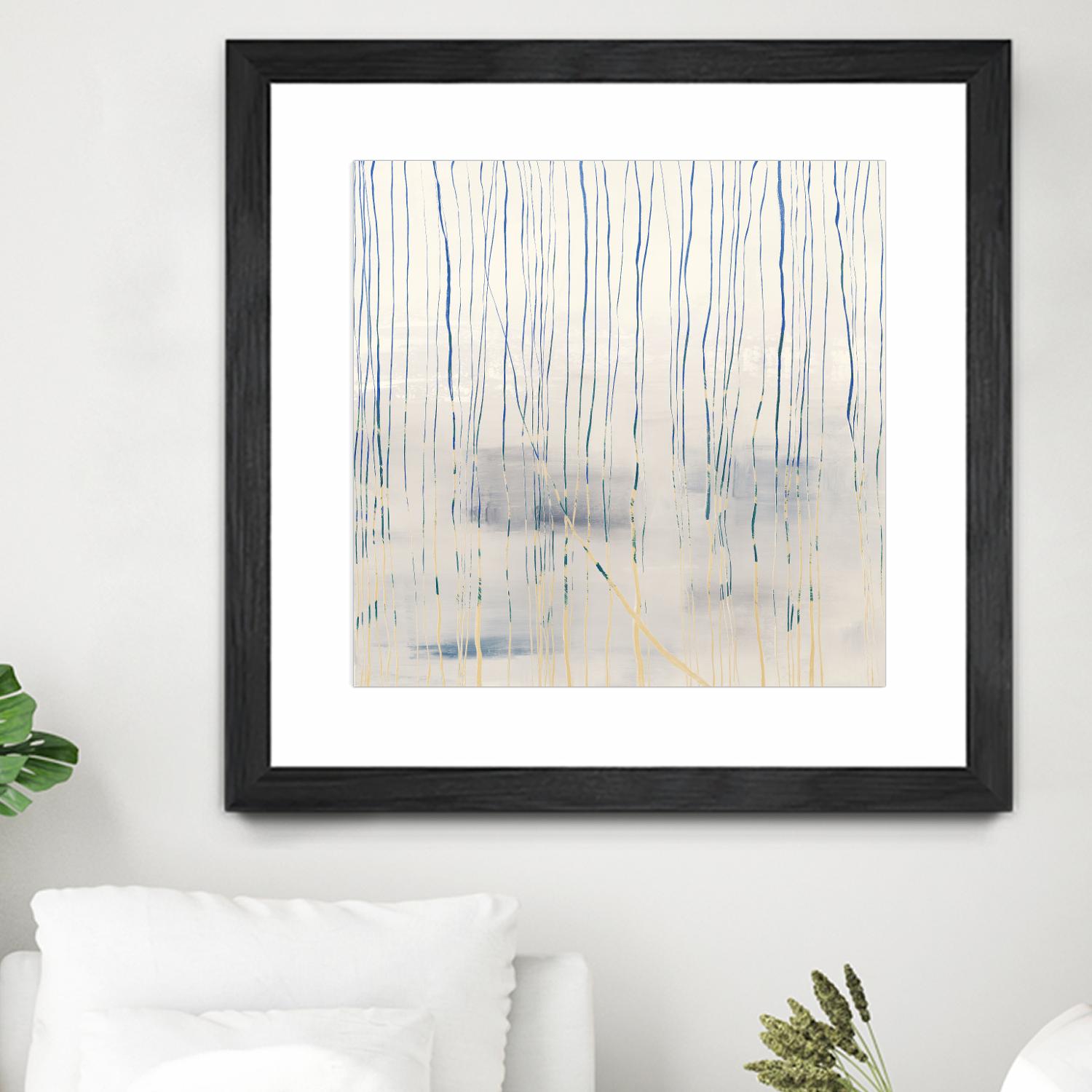 Outlier V4 by John Burrows on GIANT ART - blues abstract