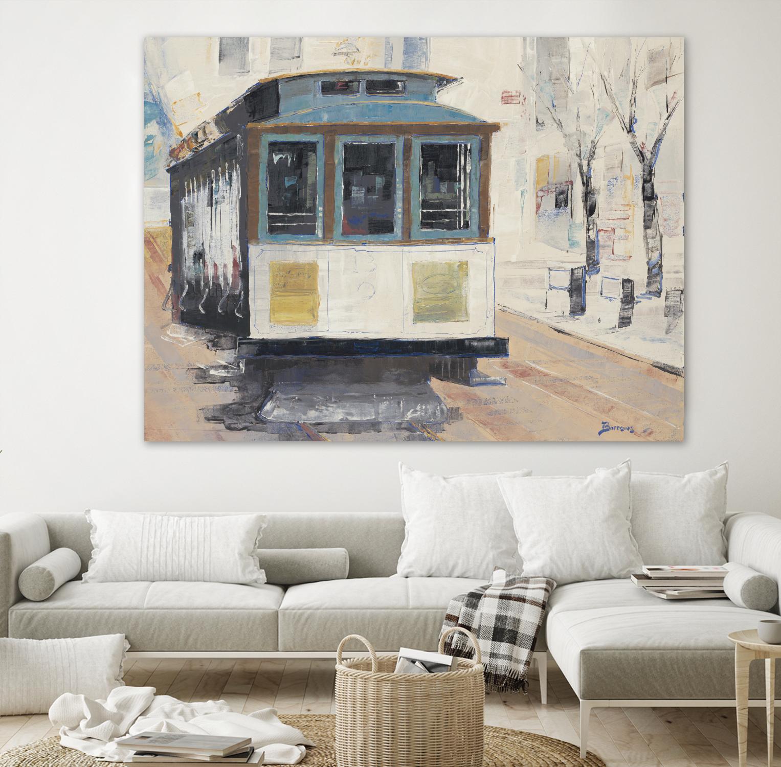 Cable Town by John Burrows on GIANT ART - neutrals cityscapes