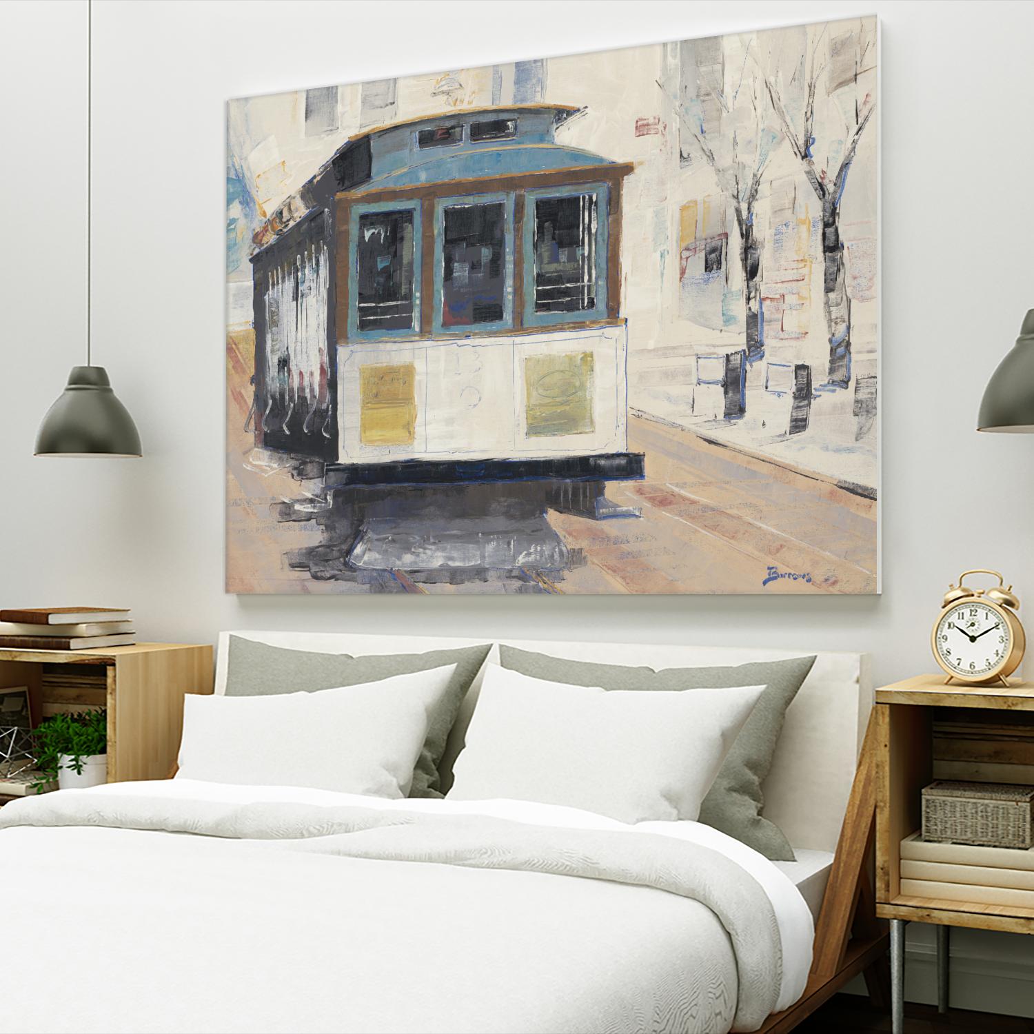 Cable Town by John Burrows on GIANT ART - neutrals cityscapes