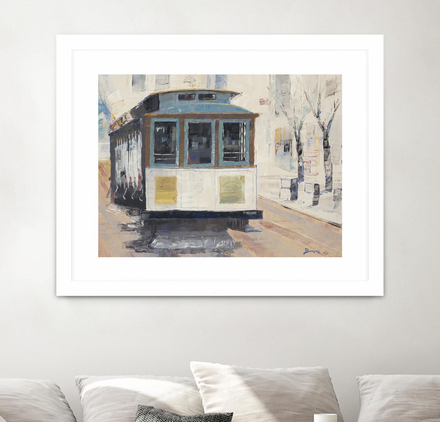 Cable Town by John Burrows on GIANT ART - neutrals cityscapes