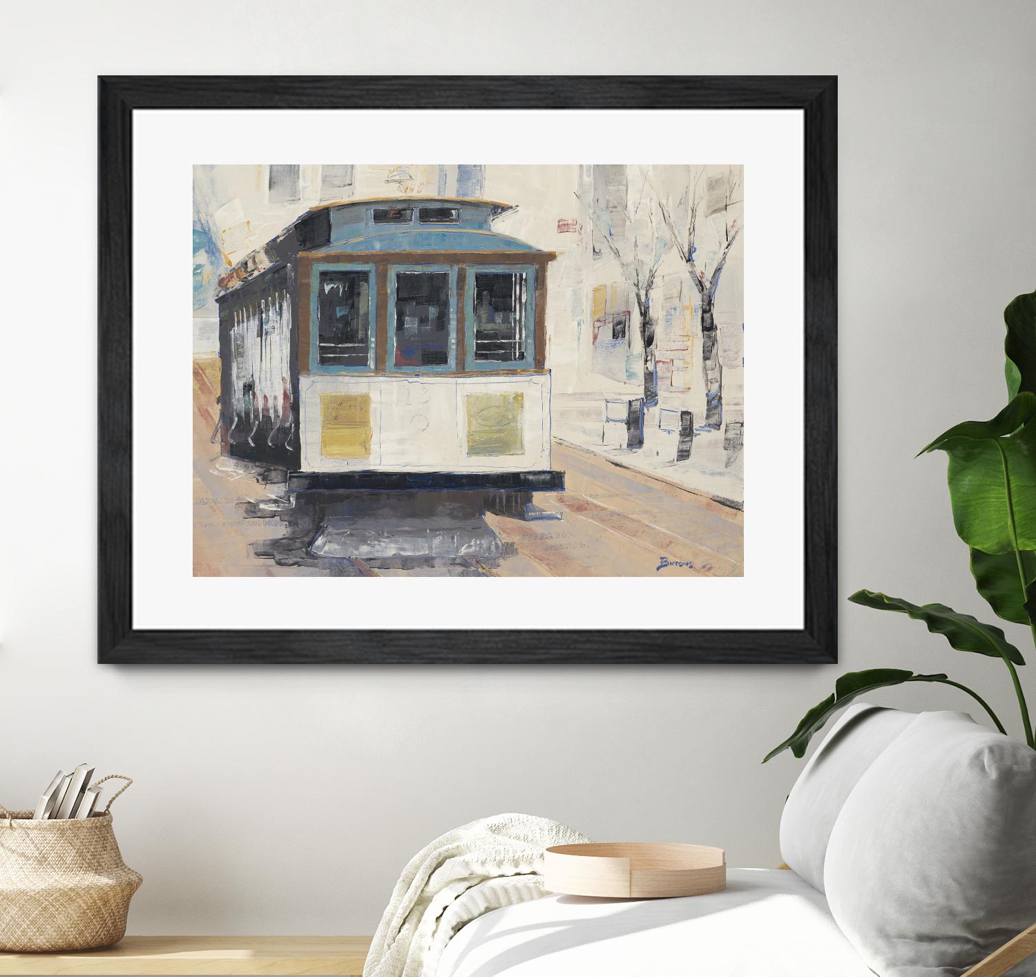 Cable Town by John Burrows on GIANT ART - neutrals cityscapes