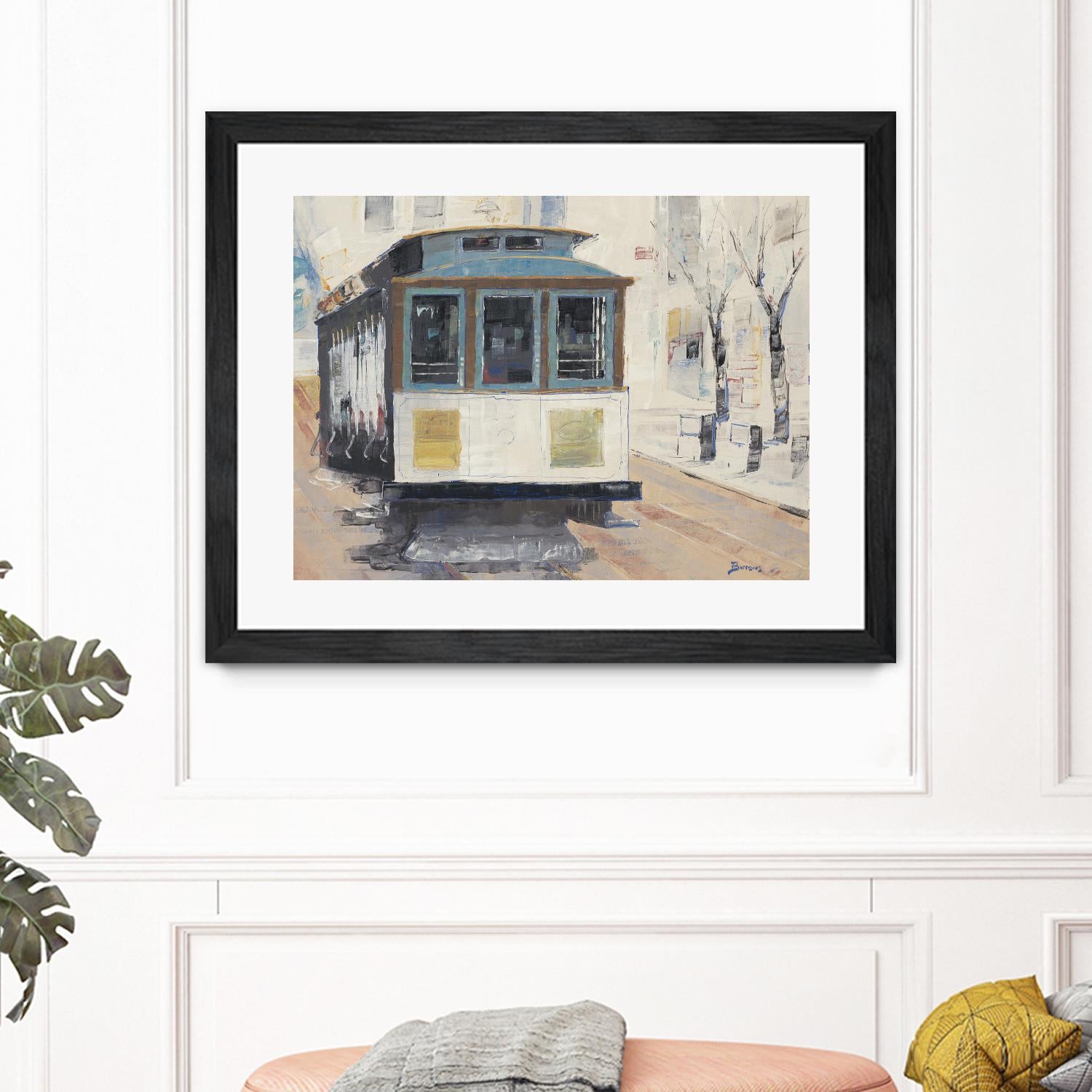 Cable Town by John Burrows on GIANT ART - neutrals cityscapes