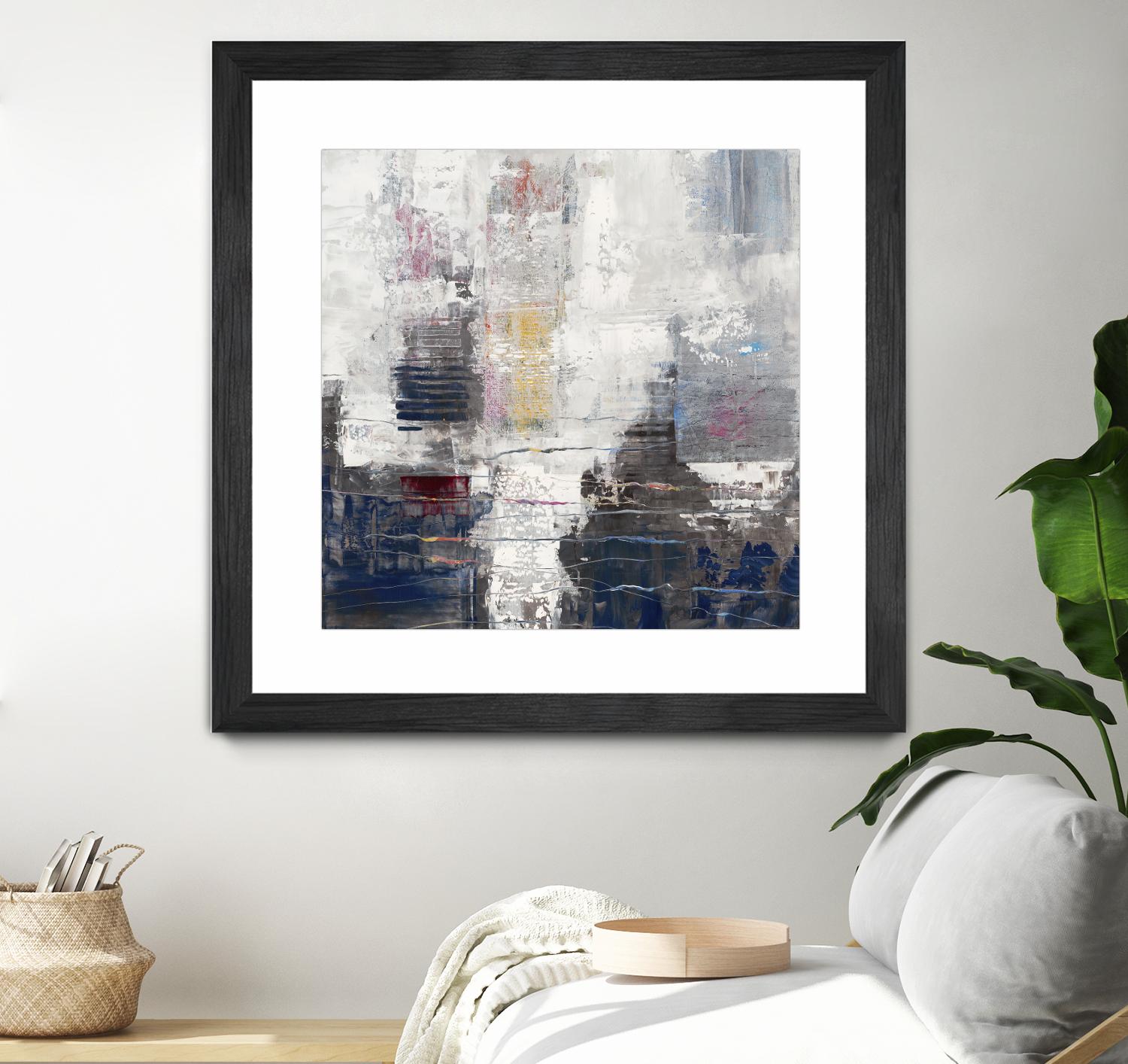 Approaching Shangri-La by John Burrows on GIANT ART - neutrals abstract