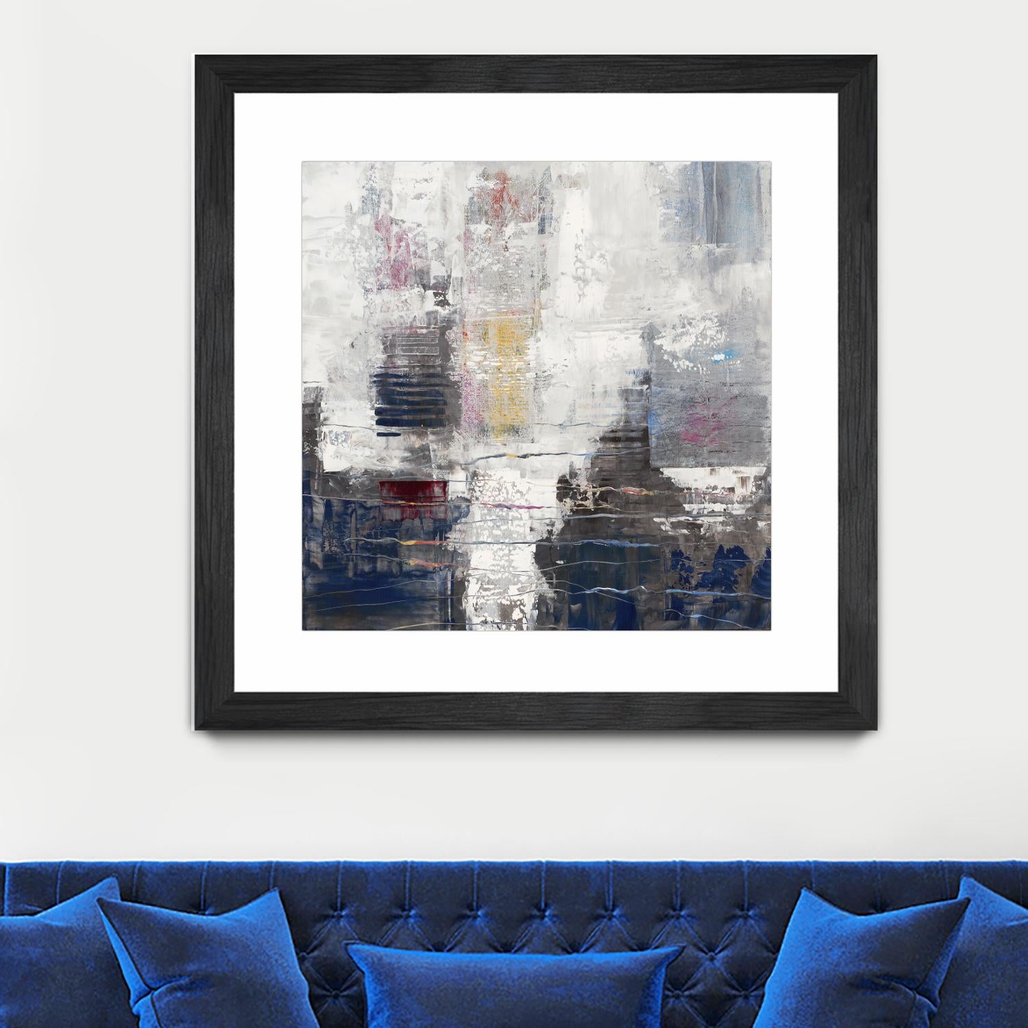 Approaching Shangri-La by John Burrows on GIANT ART - neutrals abstract