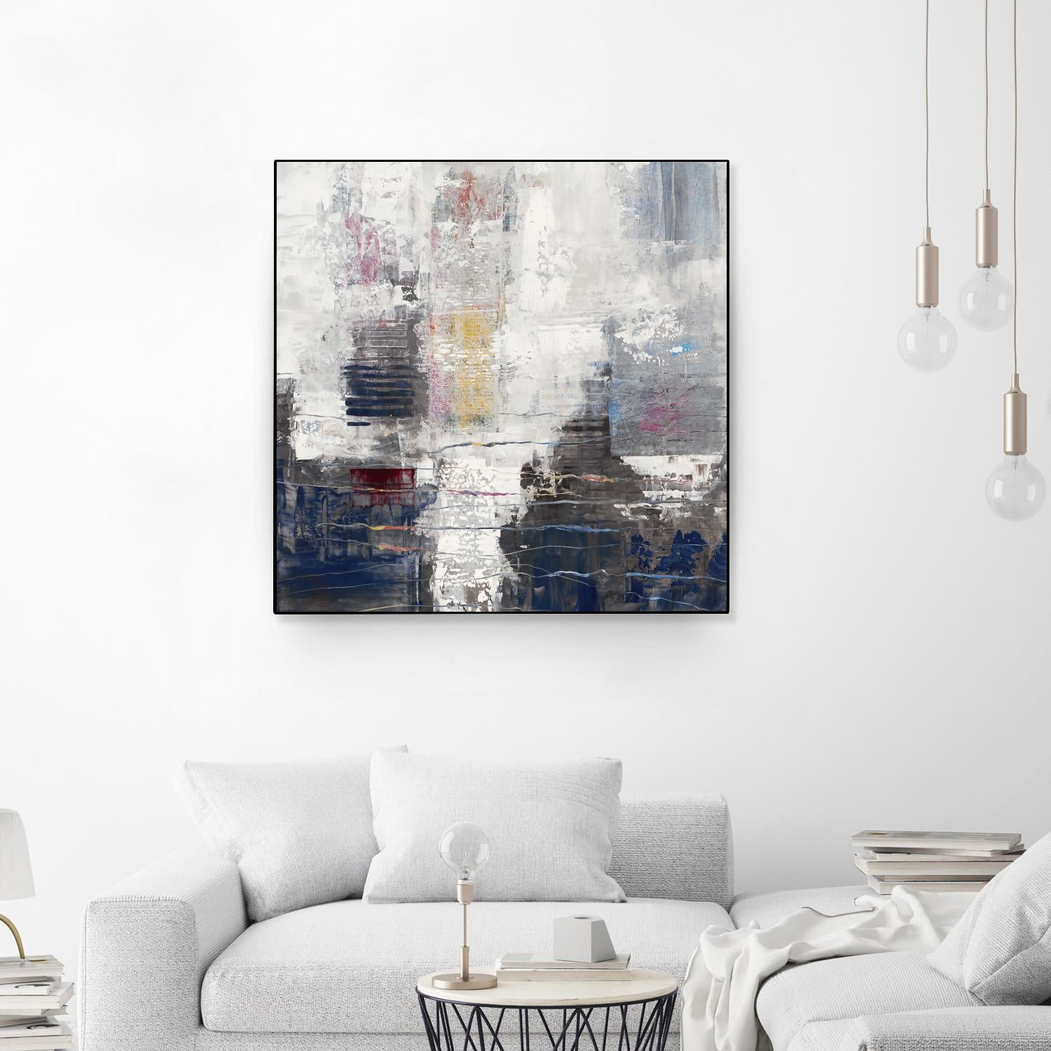 Approaching Shangri-La by John Burrows on GIANT ART - neutrals abstract