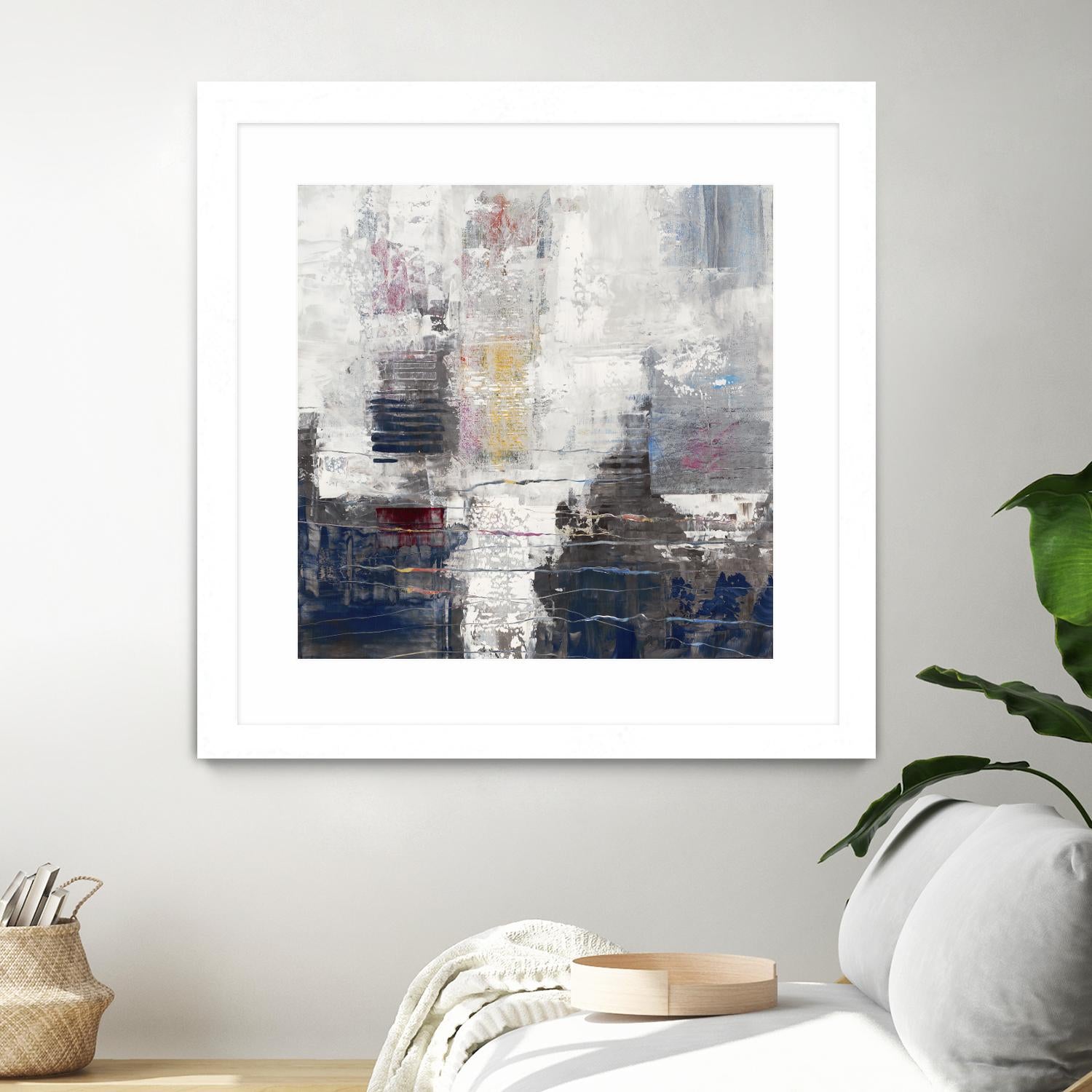 Approaching Shangri-La by John Burrows on GIANT ART - neutrals abstract