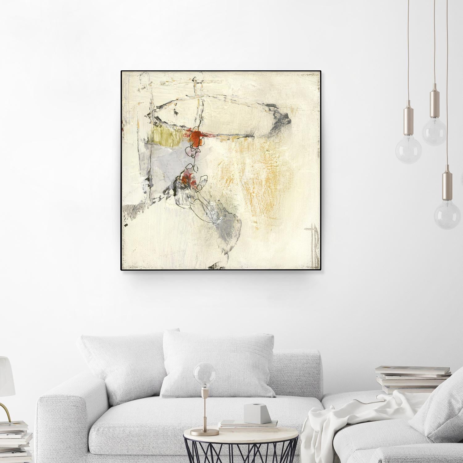 Short Stories II by Terri Burris on GIANT ART - whites & creams abstract