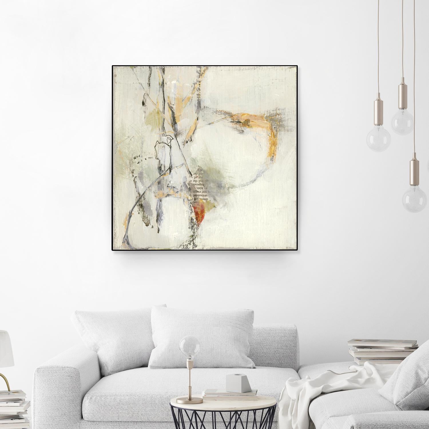 Short Stories IV by Terri Burris on GIANT ART - whites & creams abstract