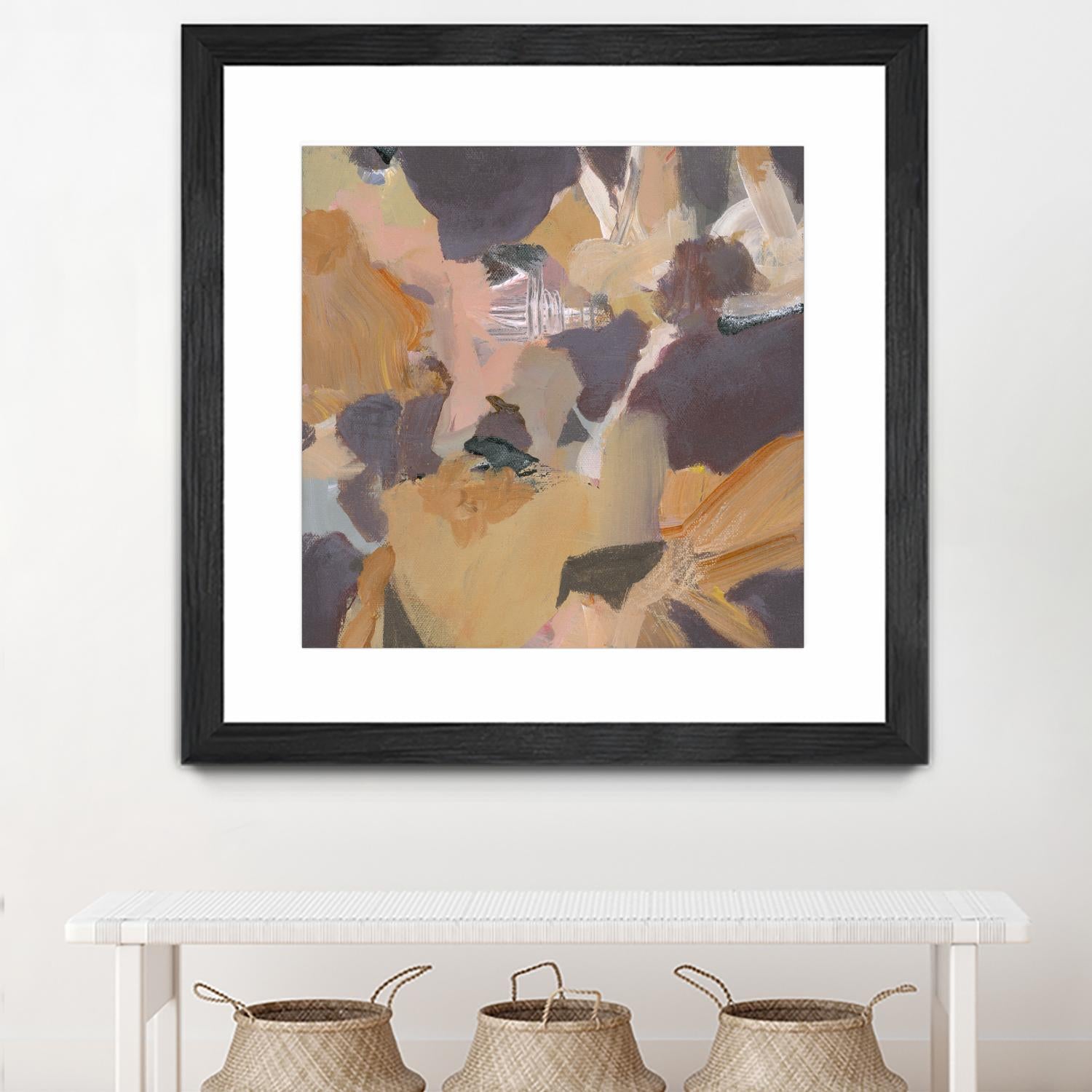 Mauve II by Terri Burris on GIANT ART - yellows abstract