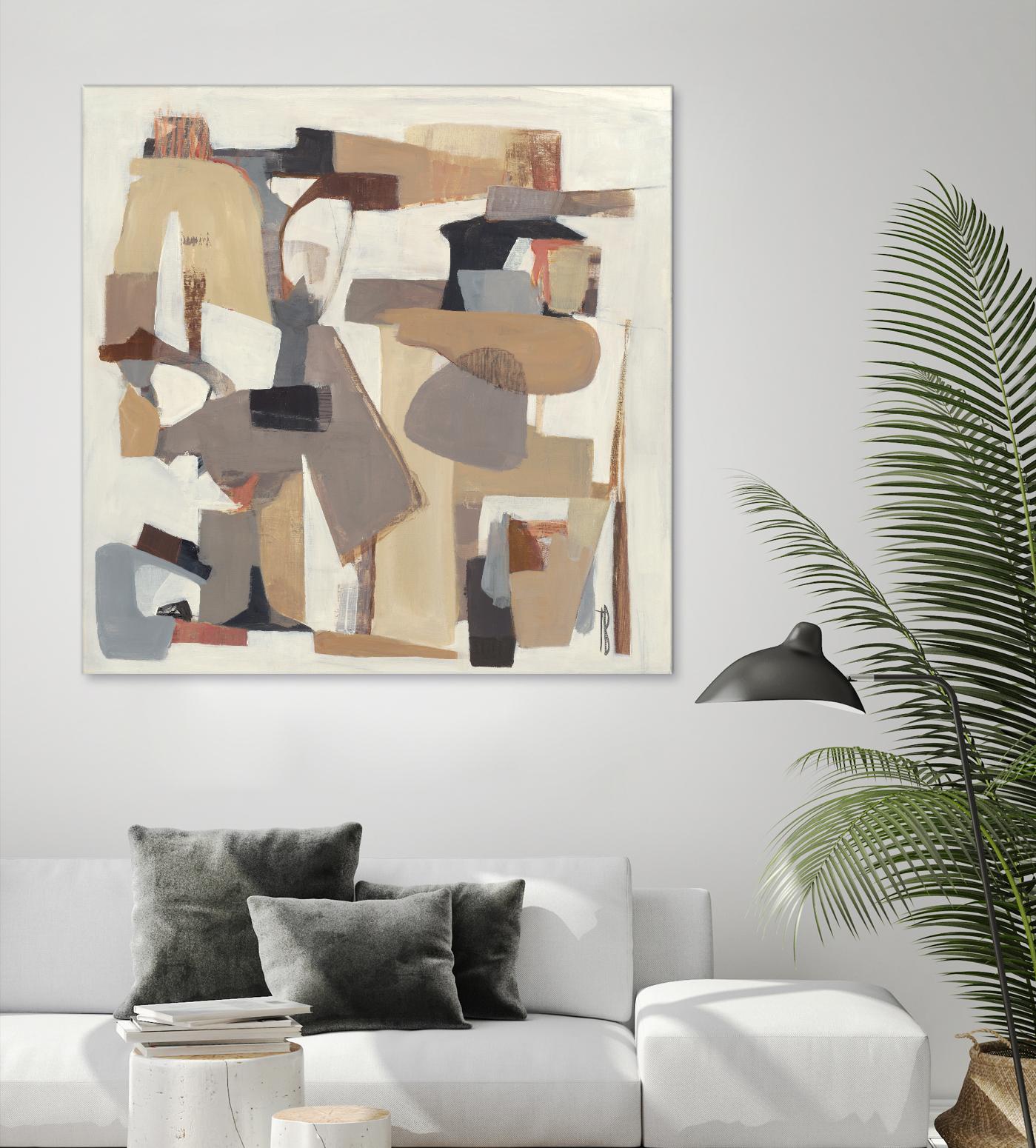 Neutrality by Terri Burris on GIANT ART - browns abstract