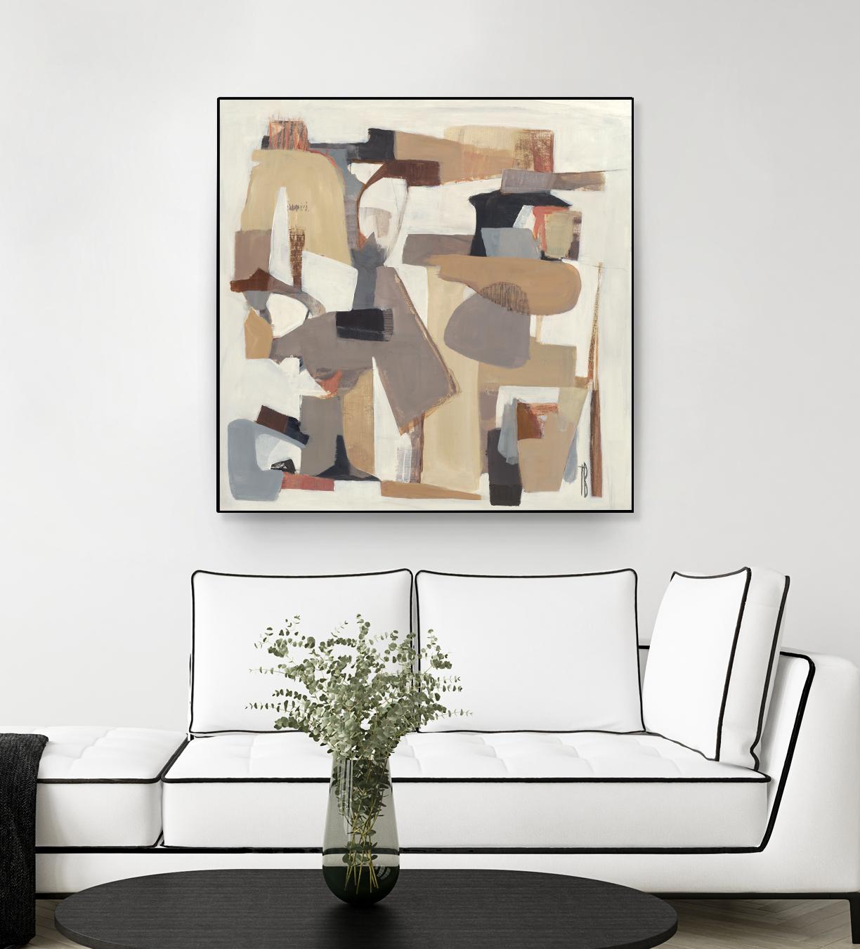 Neutrality by Terri Burris on GIANT ART - browns abstract