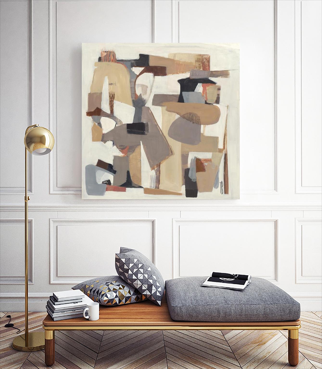 Neutrality by Terri Burris on GIANT ART - browns abstract