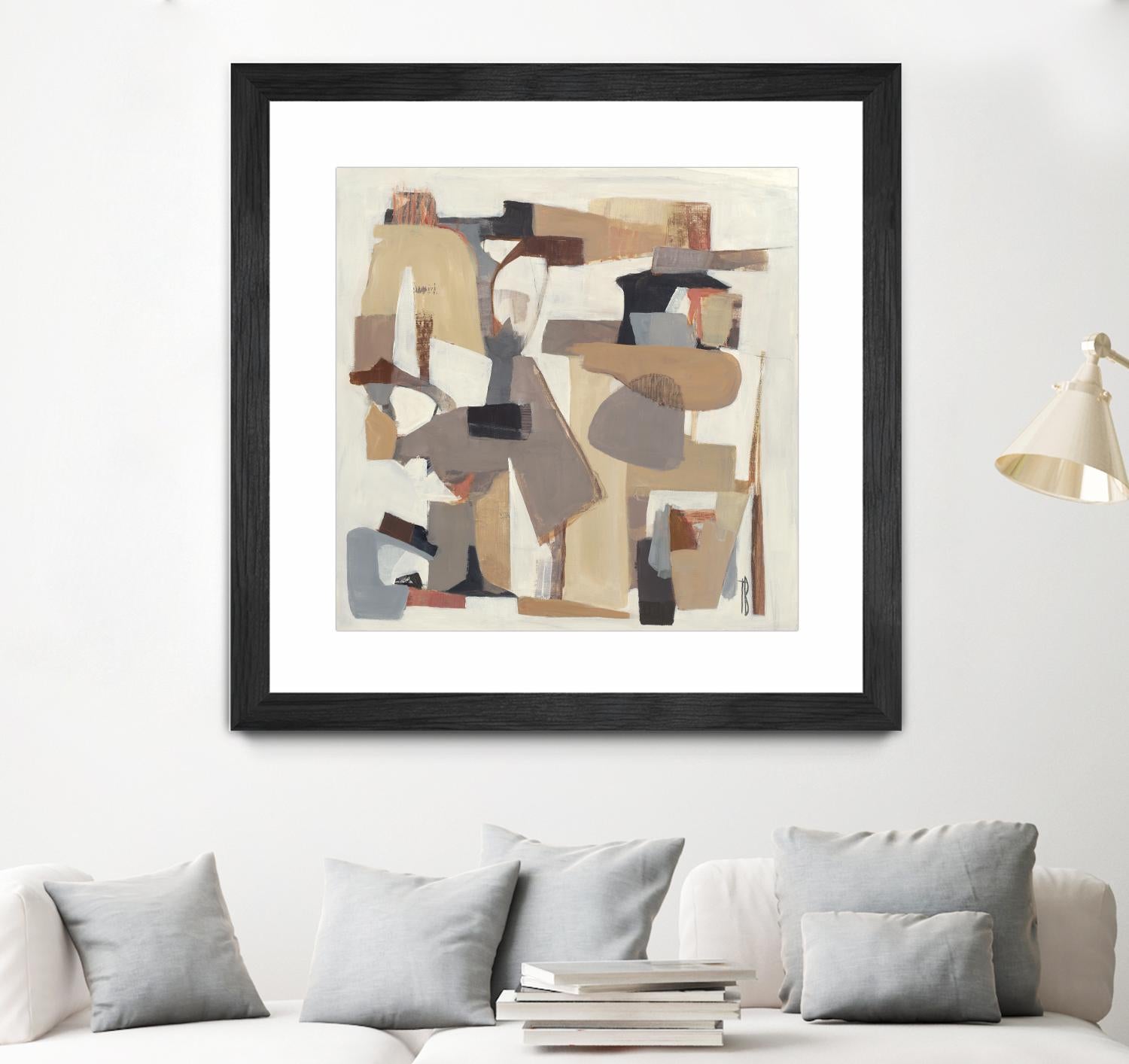 Neutrality by Terri Burris on GIANT ART - browns abstract