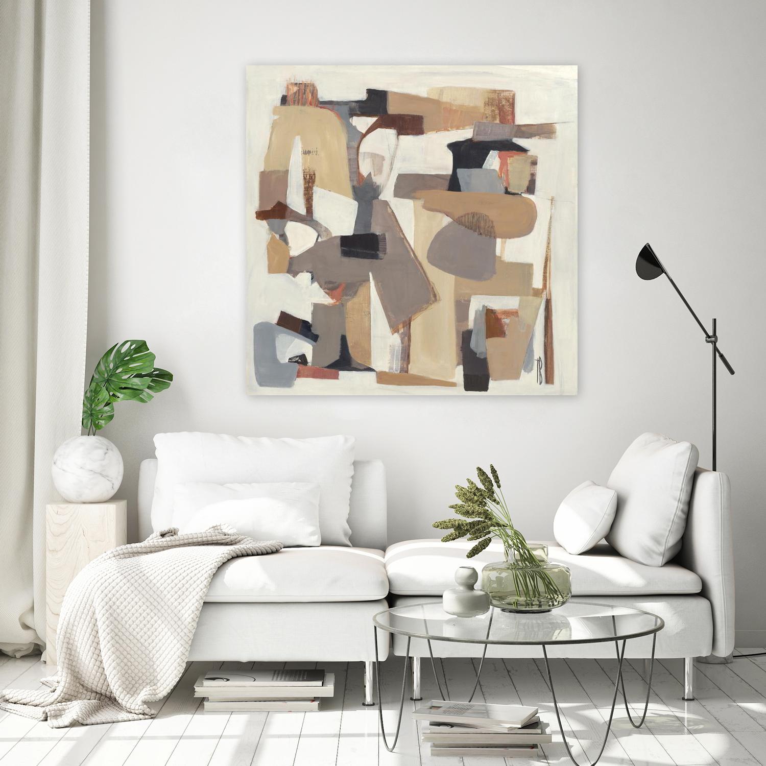 Neutrality by Terri Burris on GIANT ART - browns abstract