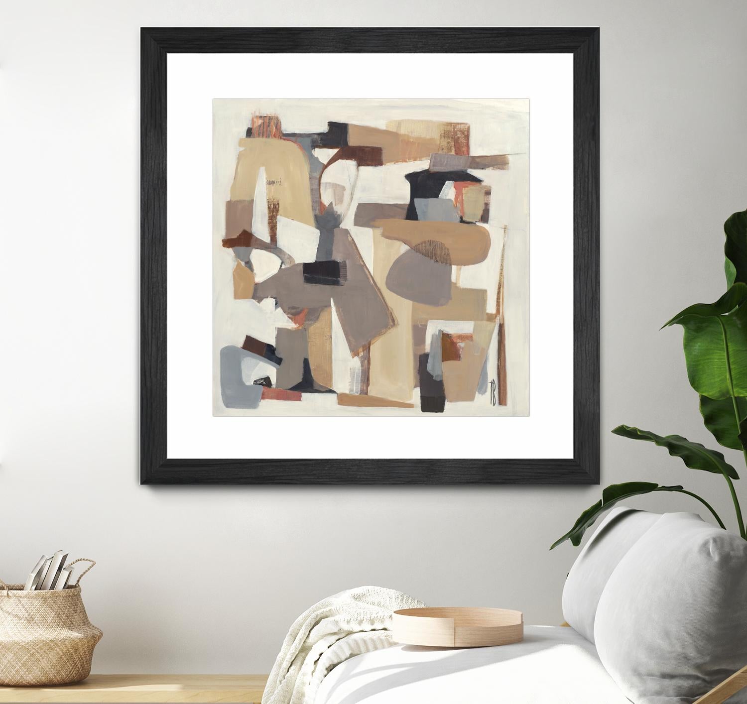 Neutrality by Terri Burris on GIANT ART - browns abstract