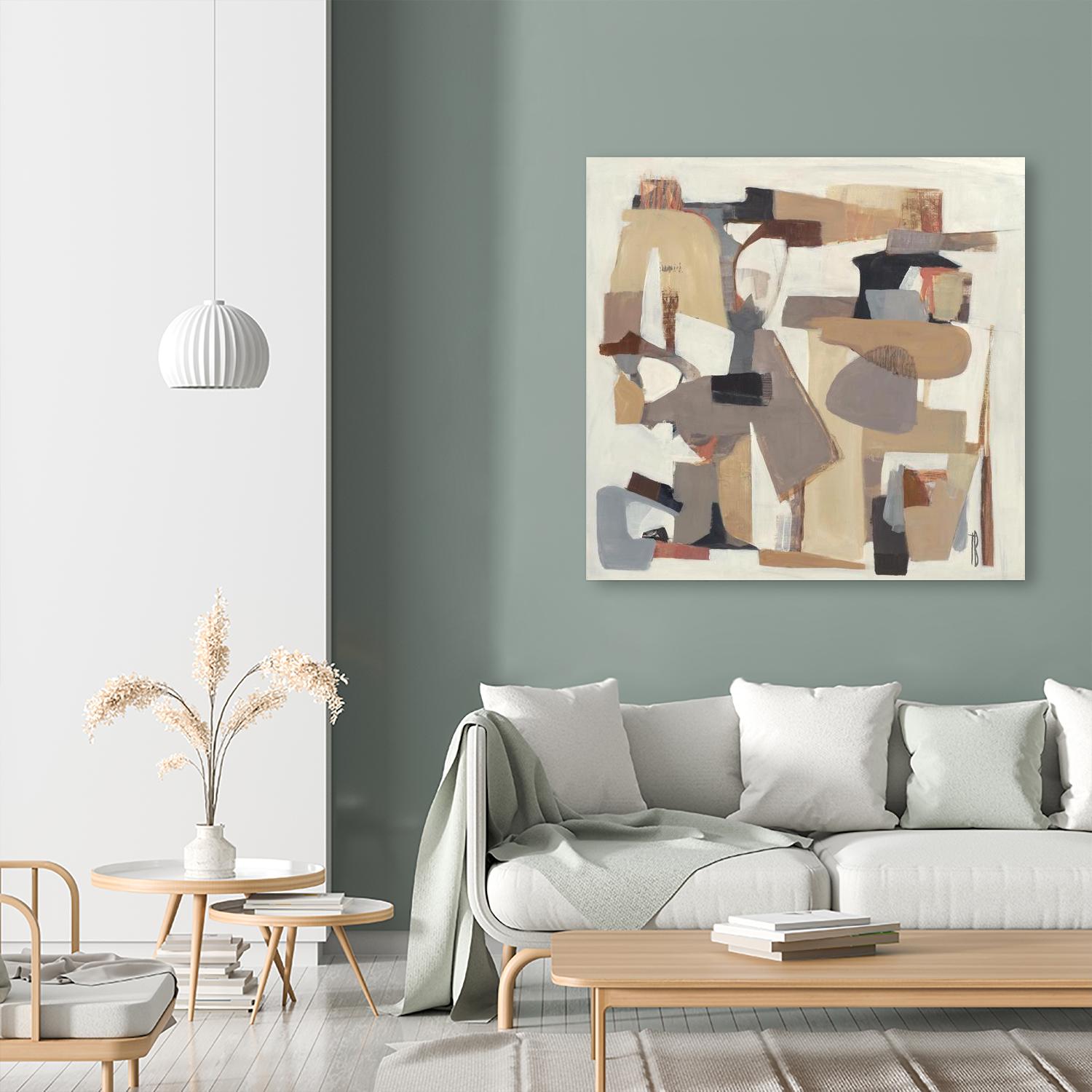 Neutrality by Terri Burris on GIANT ART - browns abstract