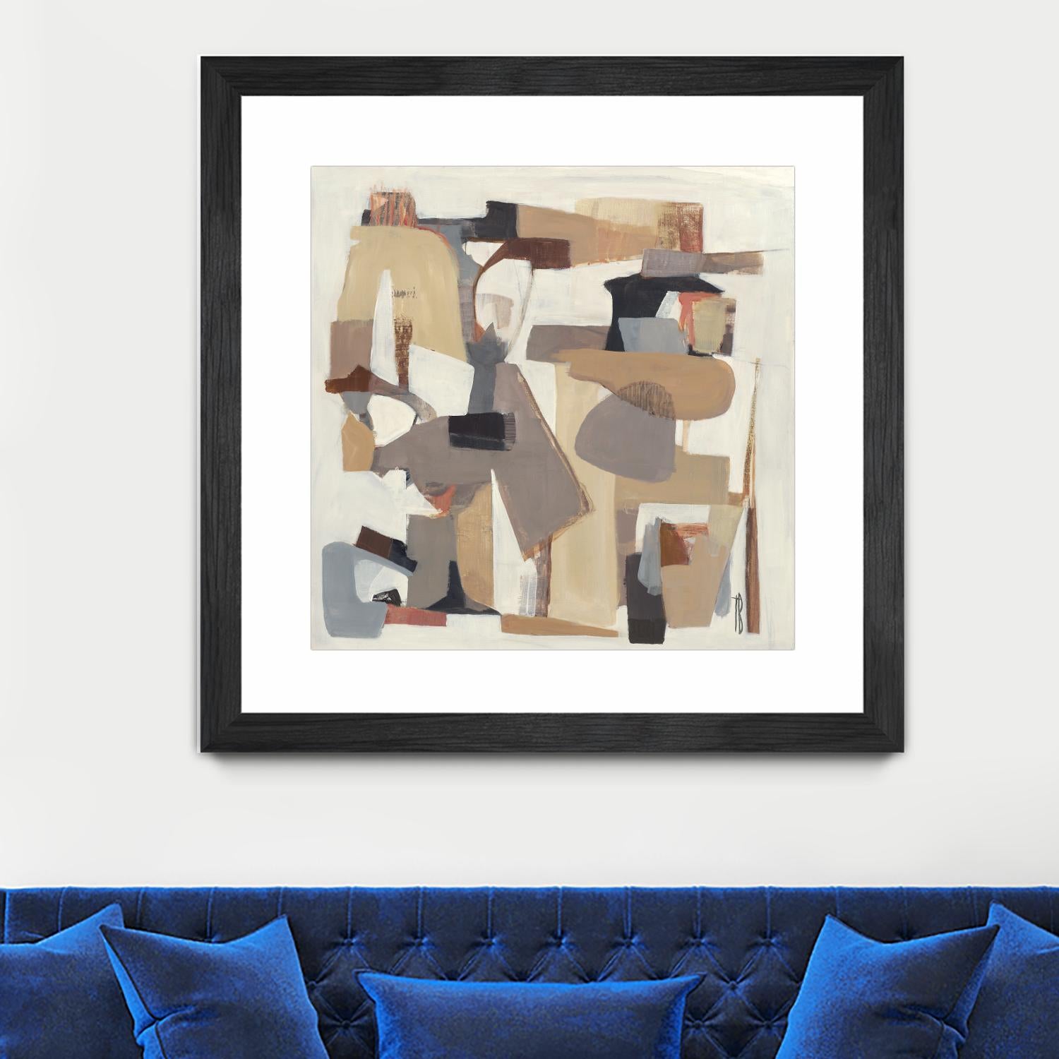 Neutrality by Terri Burris on GIANT ART - browns abstract