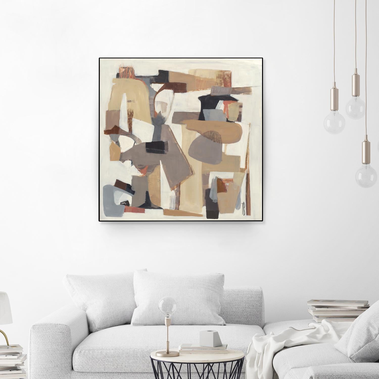 Neutrality by Terri Burris on GIANT ART - browns abstract