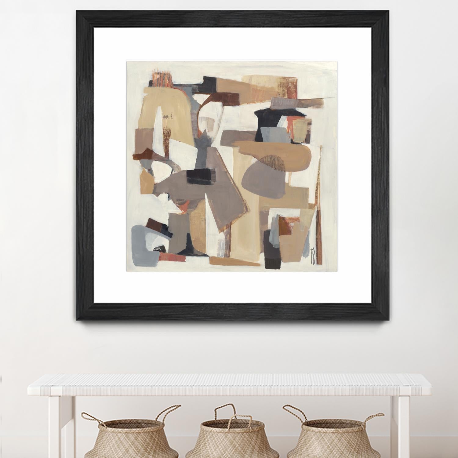 Neutrality by Terri Burris on GIANT ART - browns abstract